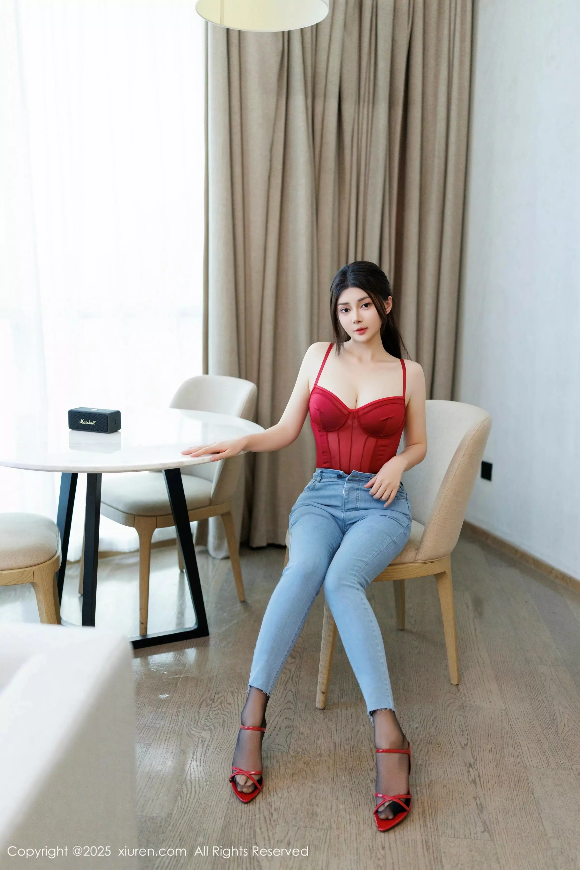 [XiuRen秀人网] 2025.03.31 No.10090 凯竹Quinn 红色情趣 [82P] NO.1