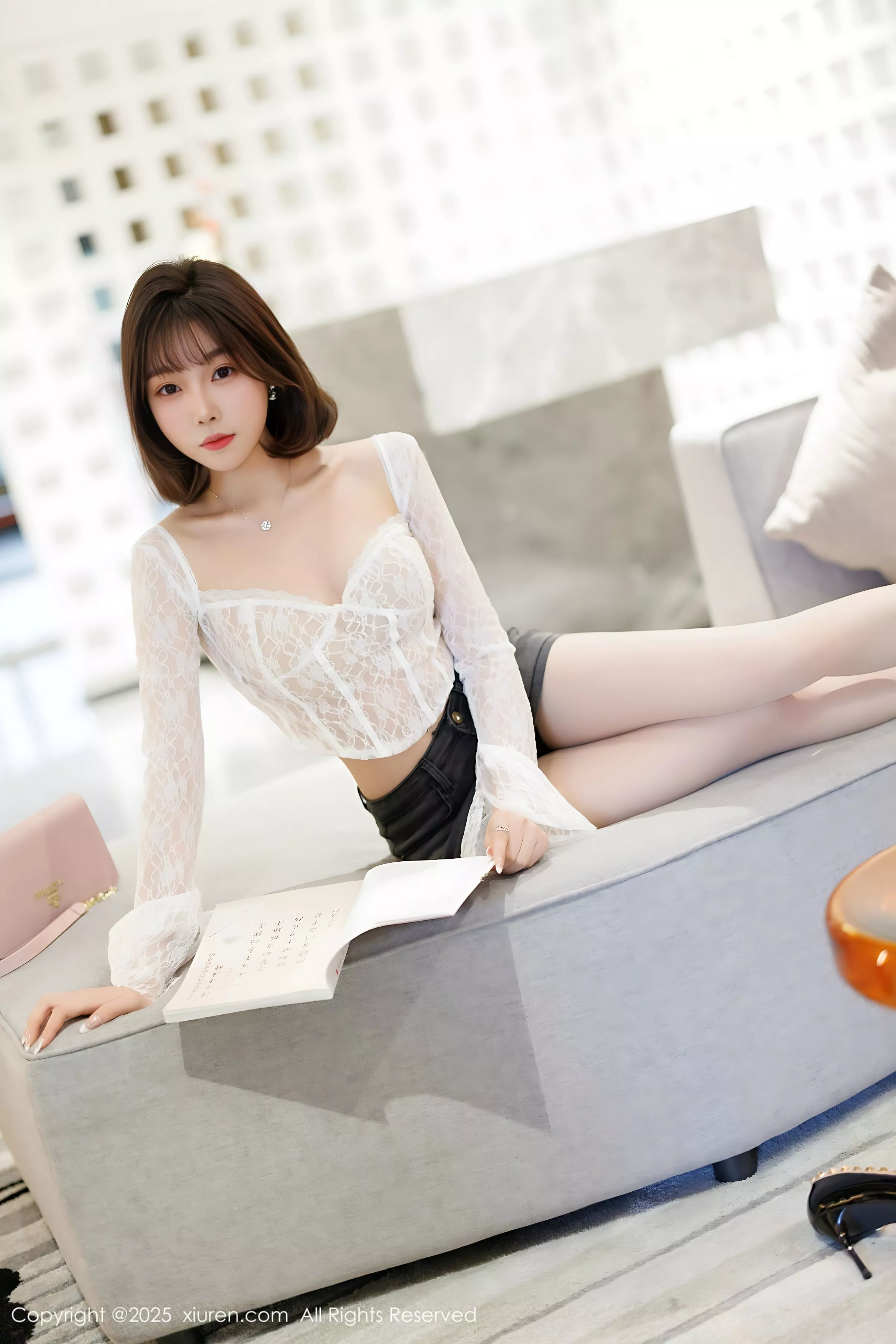 [XiuRen秀人网] 2025.04.03 No.10113 徐莉芝Booty 诱人白袜 [83P] NO.12