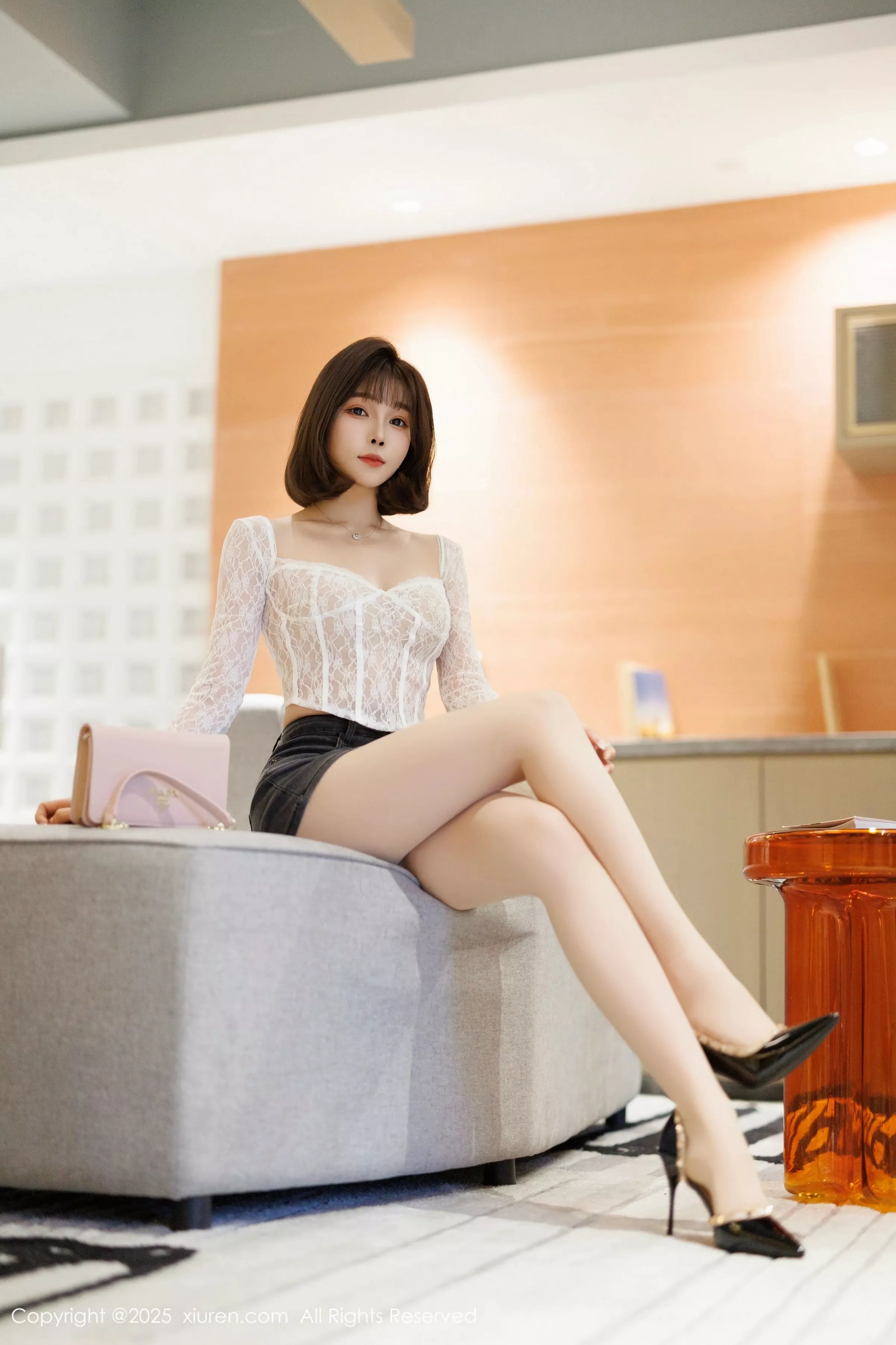 [XiuRen秀人网] 2025.04.03 No.10113 徐莉芝Booty 诱人白袜 [83P] NO.7