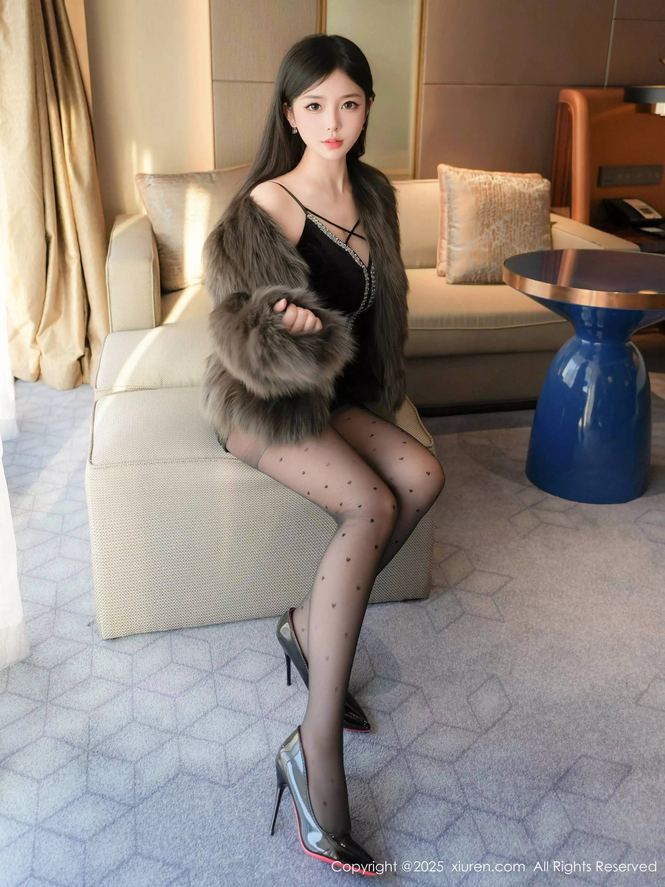 [XiuRen秀人网] 2025.03.20 No.10045 优酱 黑丝美腿 [65P] NO.9