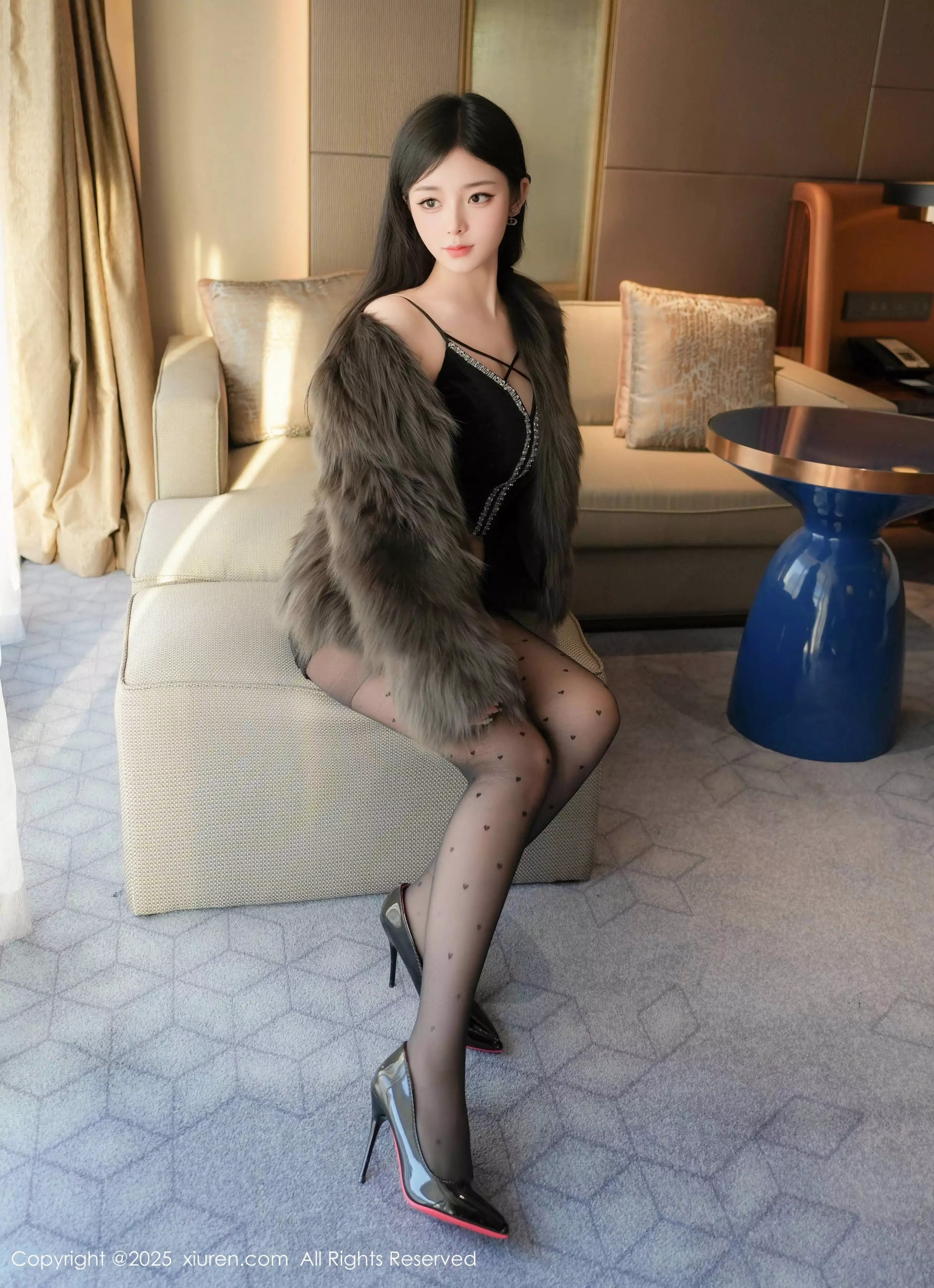 [XiuRen秀人网] 2025.03.20 No.10045 优酱 黑丝美腿 [65P] NO.8