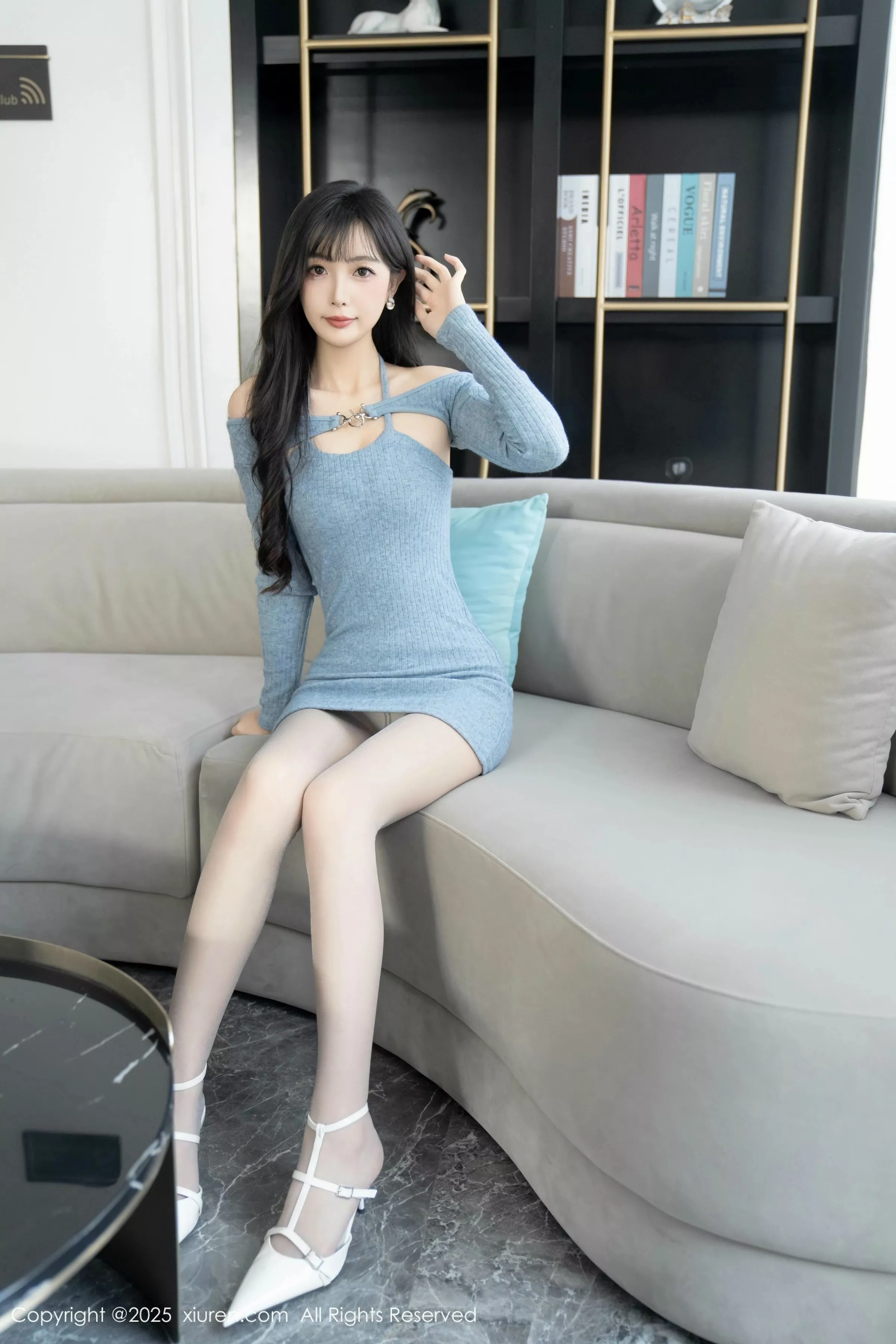 [XiuRen秀人网] 2025.04.08 No.10124 樱桃小阑子 灰色丝袜 [86P] NO.8