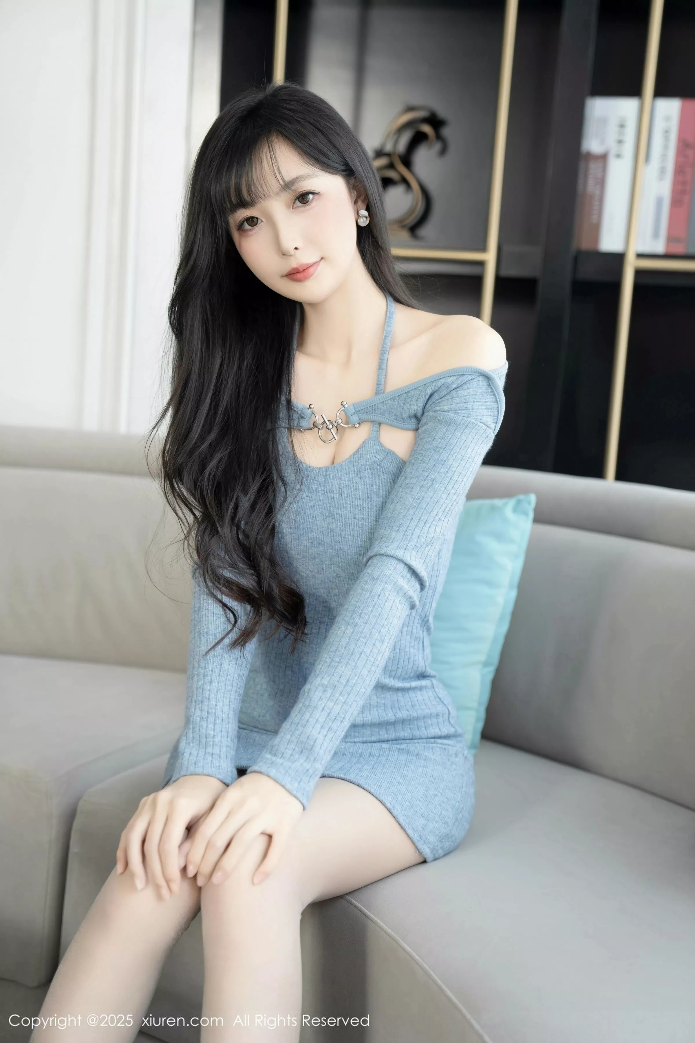 [XiuRen秀人网] 2025.04.08 No.10124 樱桃小阑子 灰色丝袜 [86P] NO.11