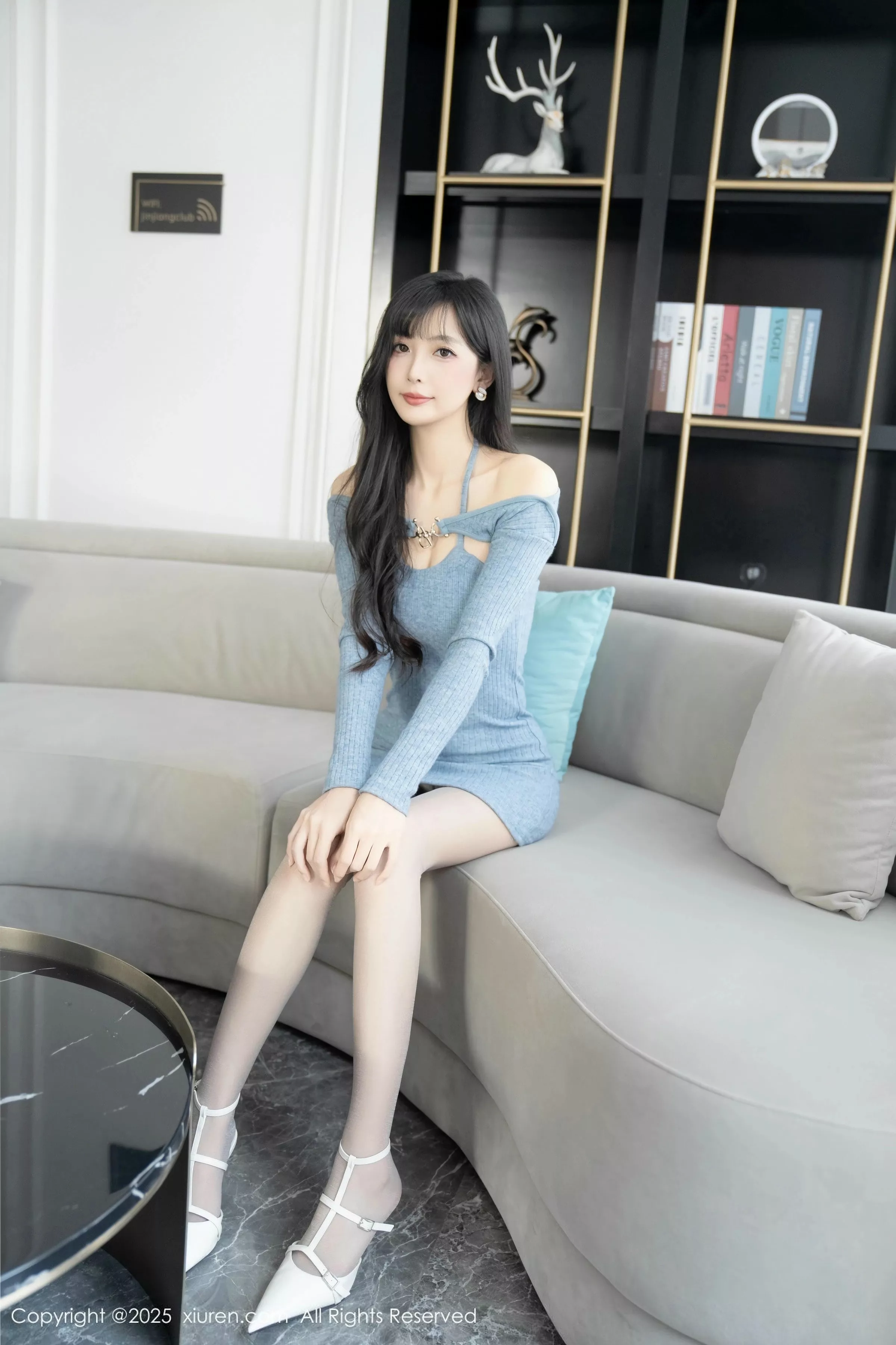 [XiuRen秀人网] 2025.04.08 No.10124 樱桃小阑子 灰色丝袜 [86P] NO.12