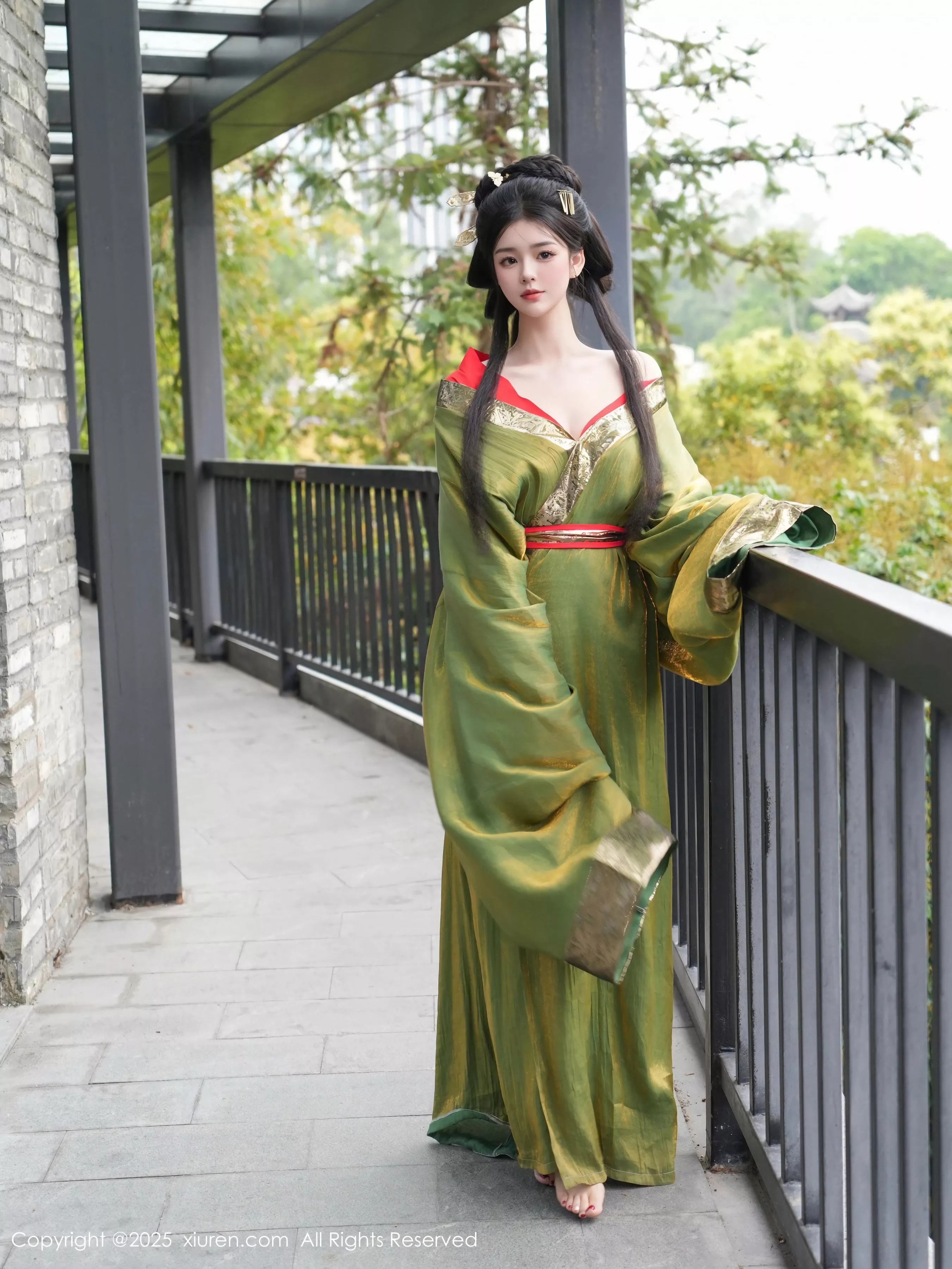 [XiuRen秀人网] 2025.04.09 No.10126 雪糕CiCi 性感古风 [68P] NO.5
