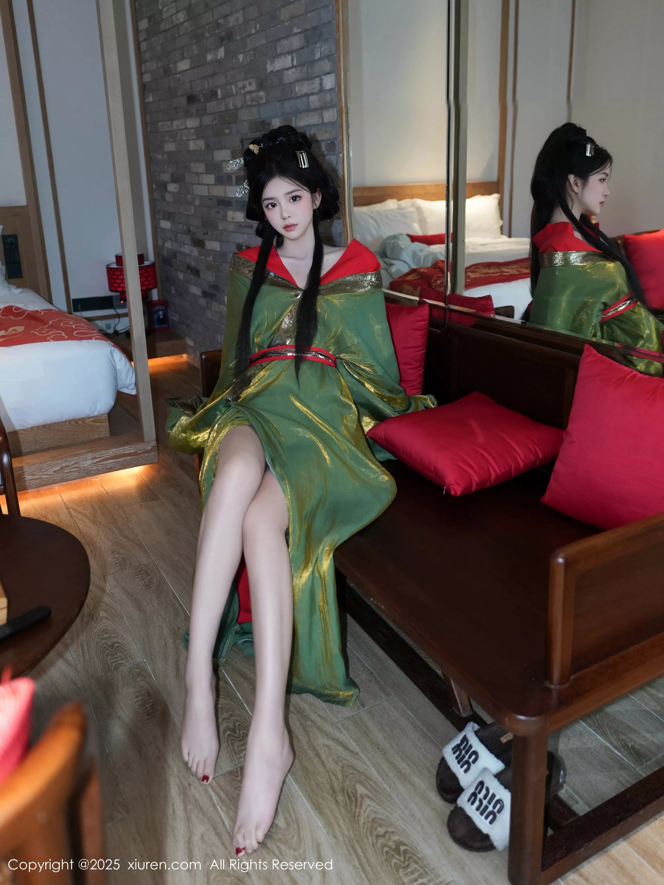 [XiuRen秀人网] 2025.04.09 No.10126 雪糕CiCi 性感古风 [68P] NO.12