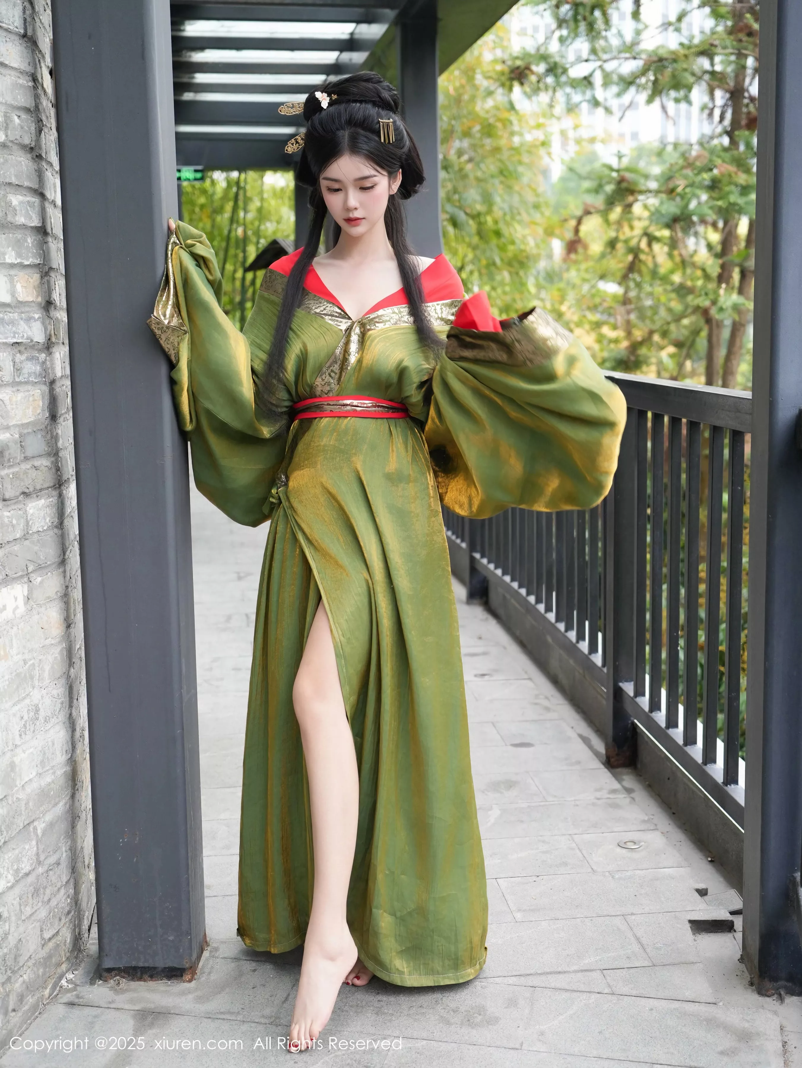 [XiuRen秀人网] 2025.04.09 No.10126 雪糕CiCi 性感古风 [68P] NO.7