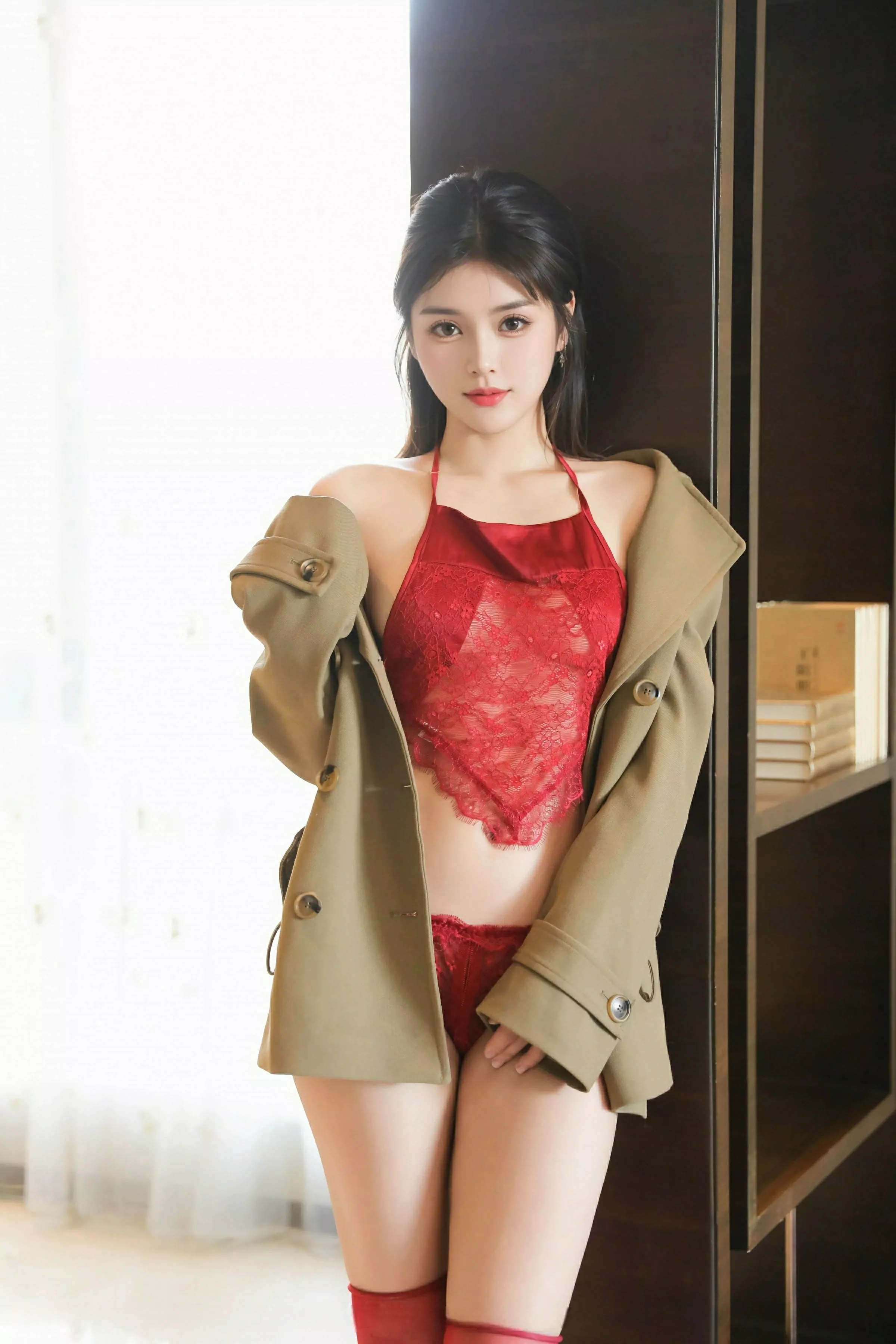 [XiuRen秀人网] 2025.04.14 No.10148 小甜甜甜 红色丝袜 [85P] NO.2