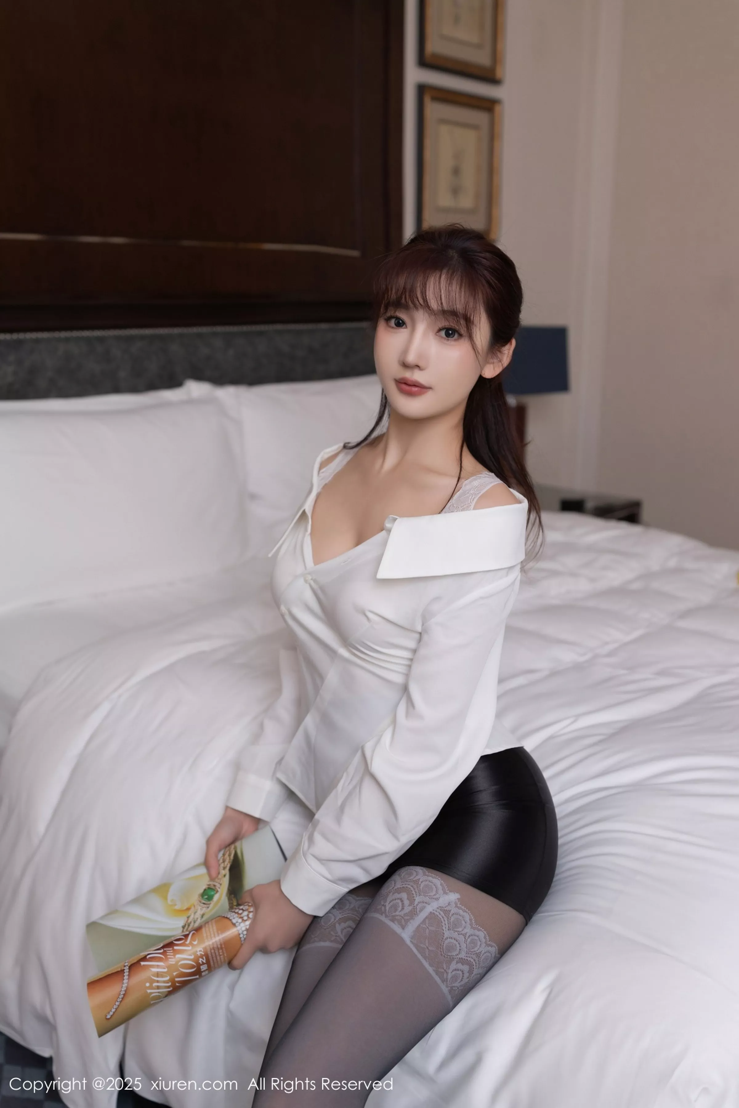 [XiuRen秀人网] 2025.04.17 No.10166 陆萱萱 白色衬衫 [80P] NO.1