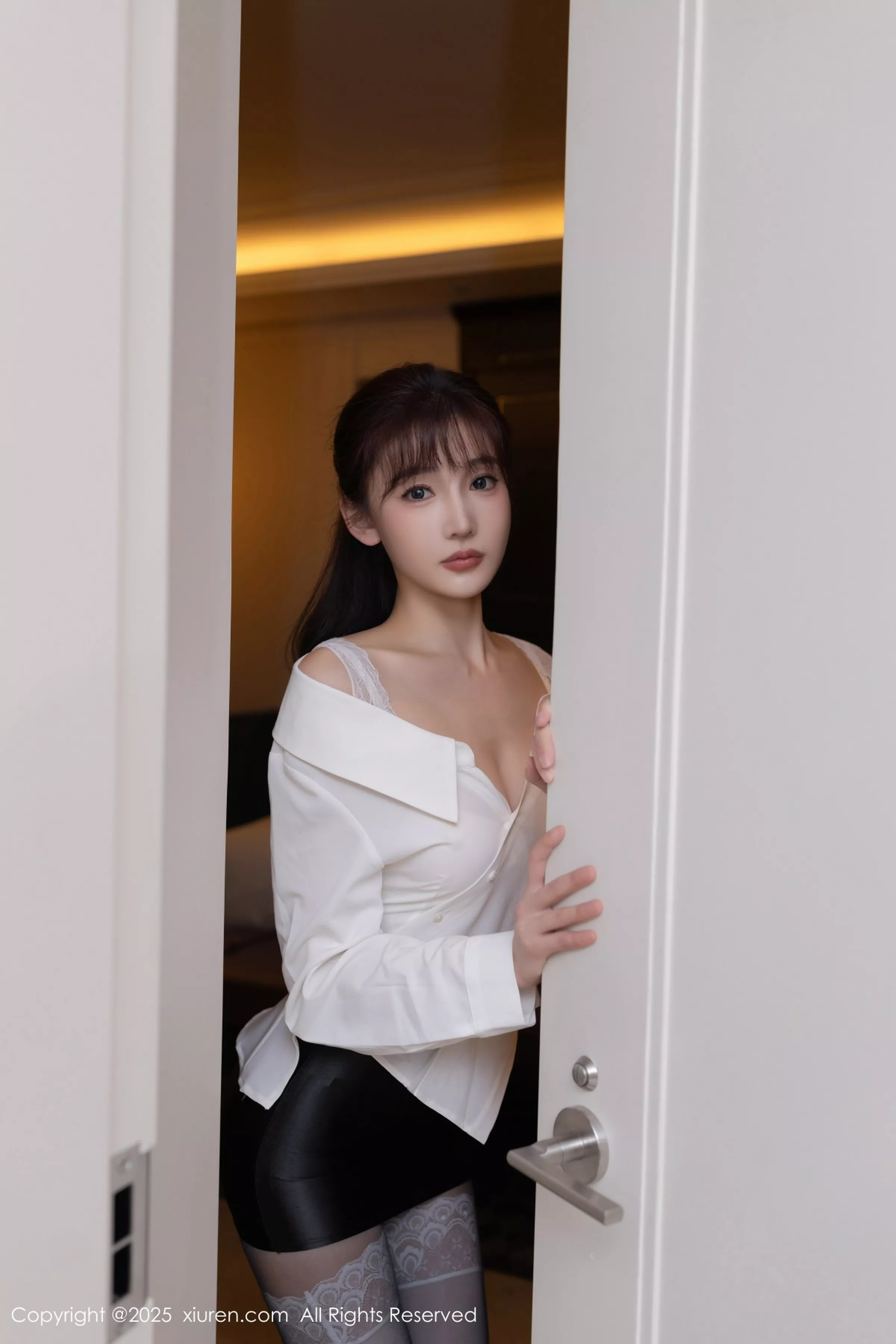 [XiuRen秀人网] 2025.04.17 No.10166 陆萱萱 白色衬衫 [80P] NO.12