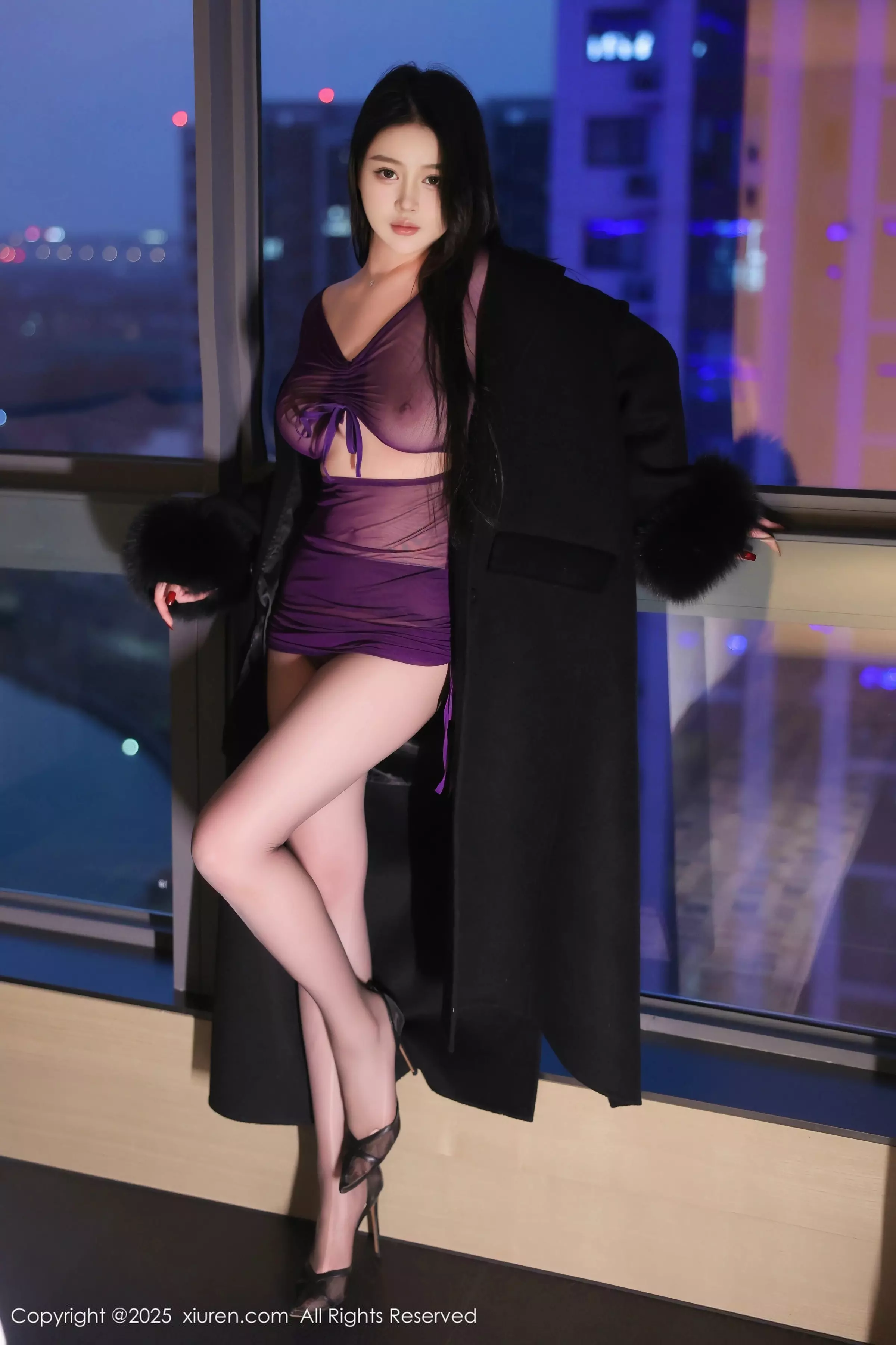 [XiuRen秀人网] 2025.03.21 No.10050 温妮 黑丝美臀 [76P] NO.11