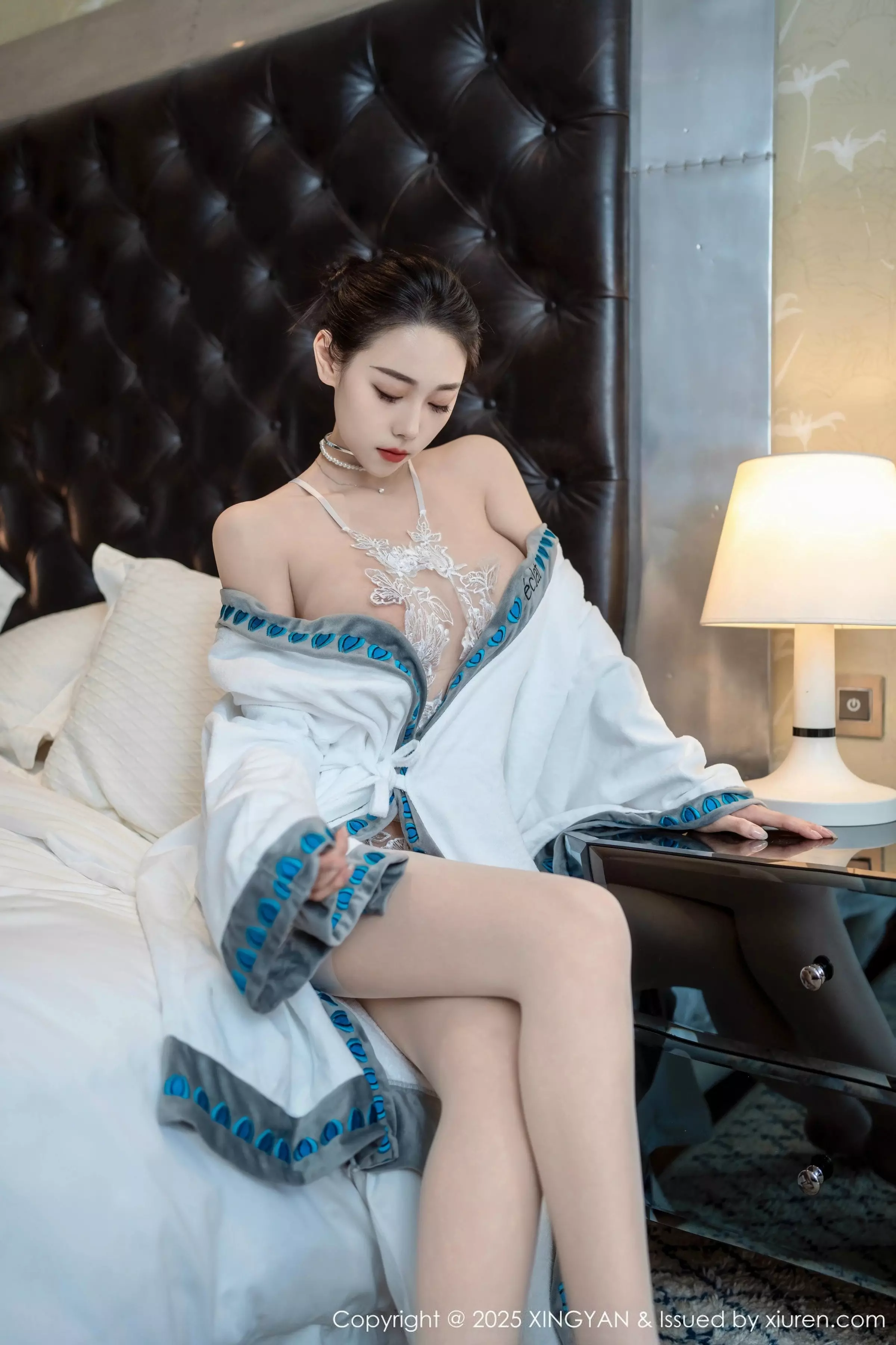 [XINGYAN星颜社] 2025.03.21 VOL.326 清妙 白色睡袍 [80P] NO.4