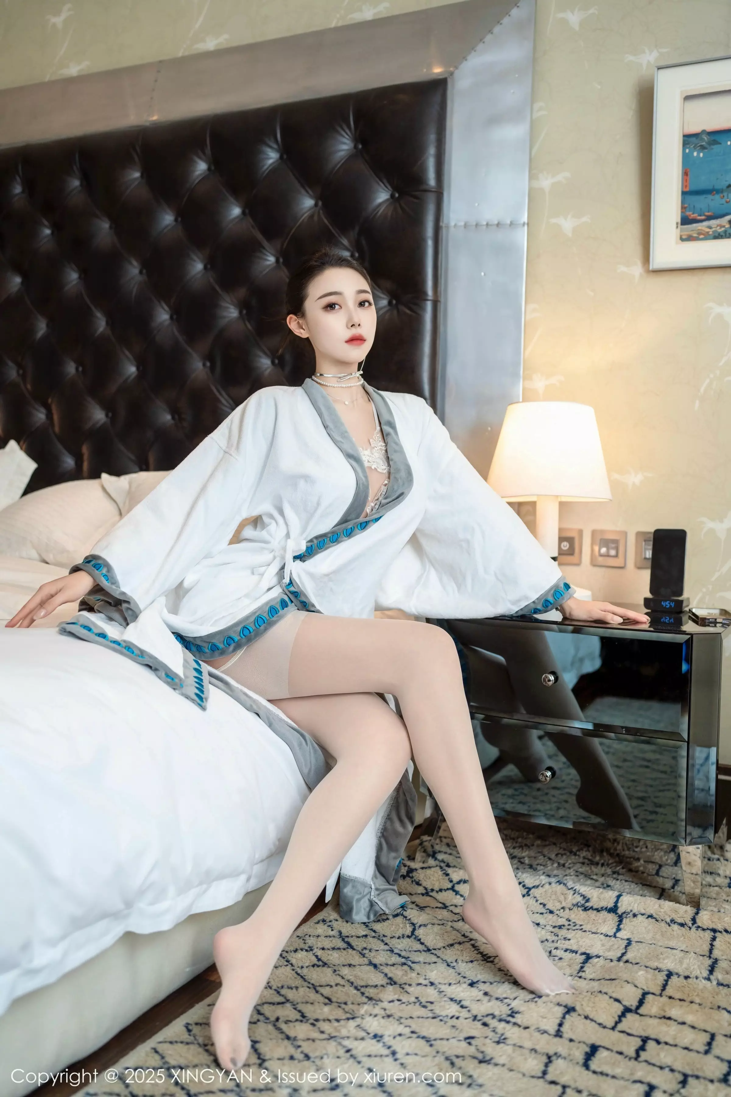 [XINGYAN星颜社] 2025.03.21 VOL.326 清妙 白色睡袍 [80P] NO.2