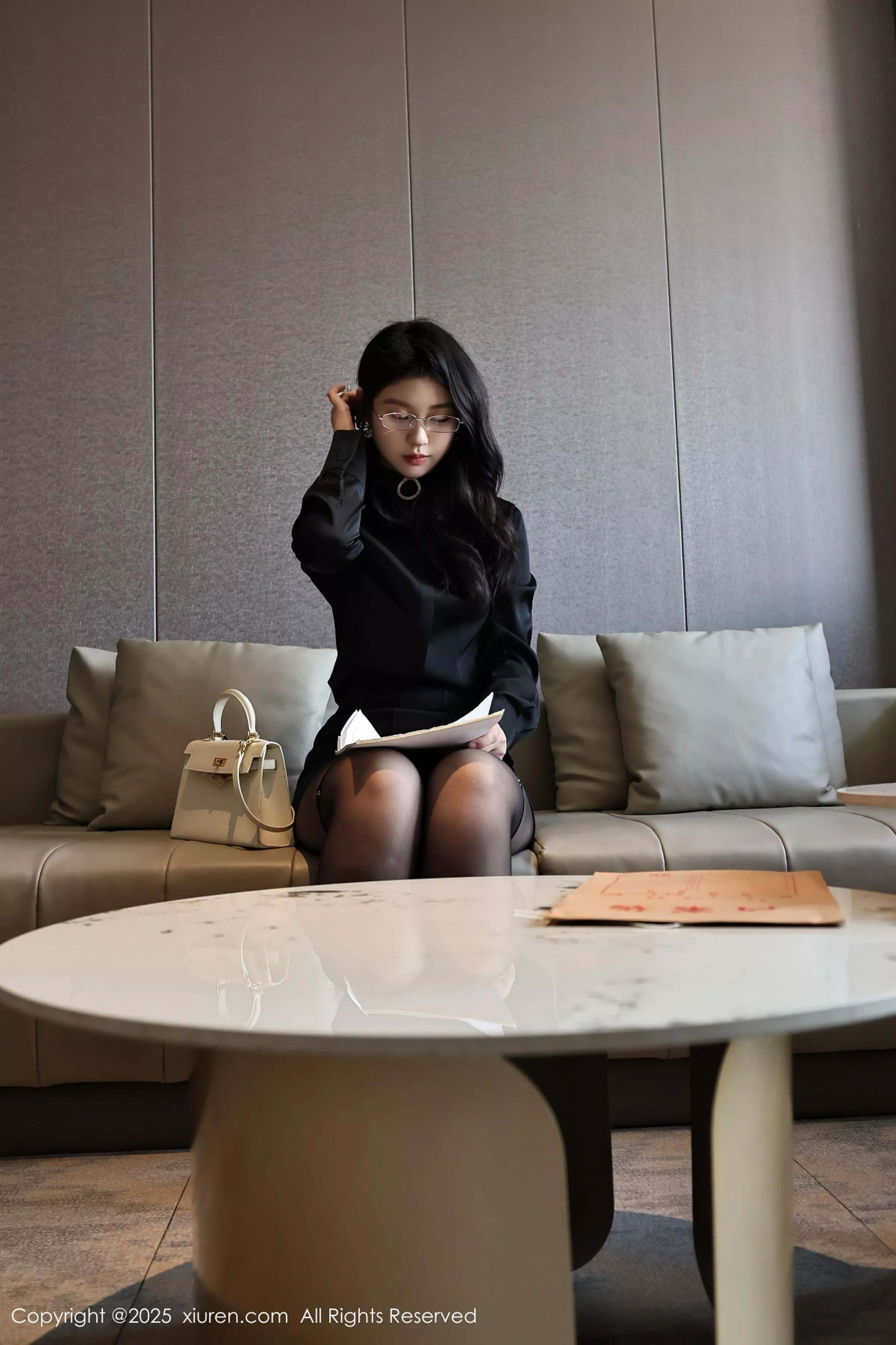 [XiuRen秀人网] 2025.04.18 No.10167 小芭乐 黑色OL [75P] NO.12