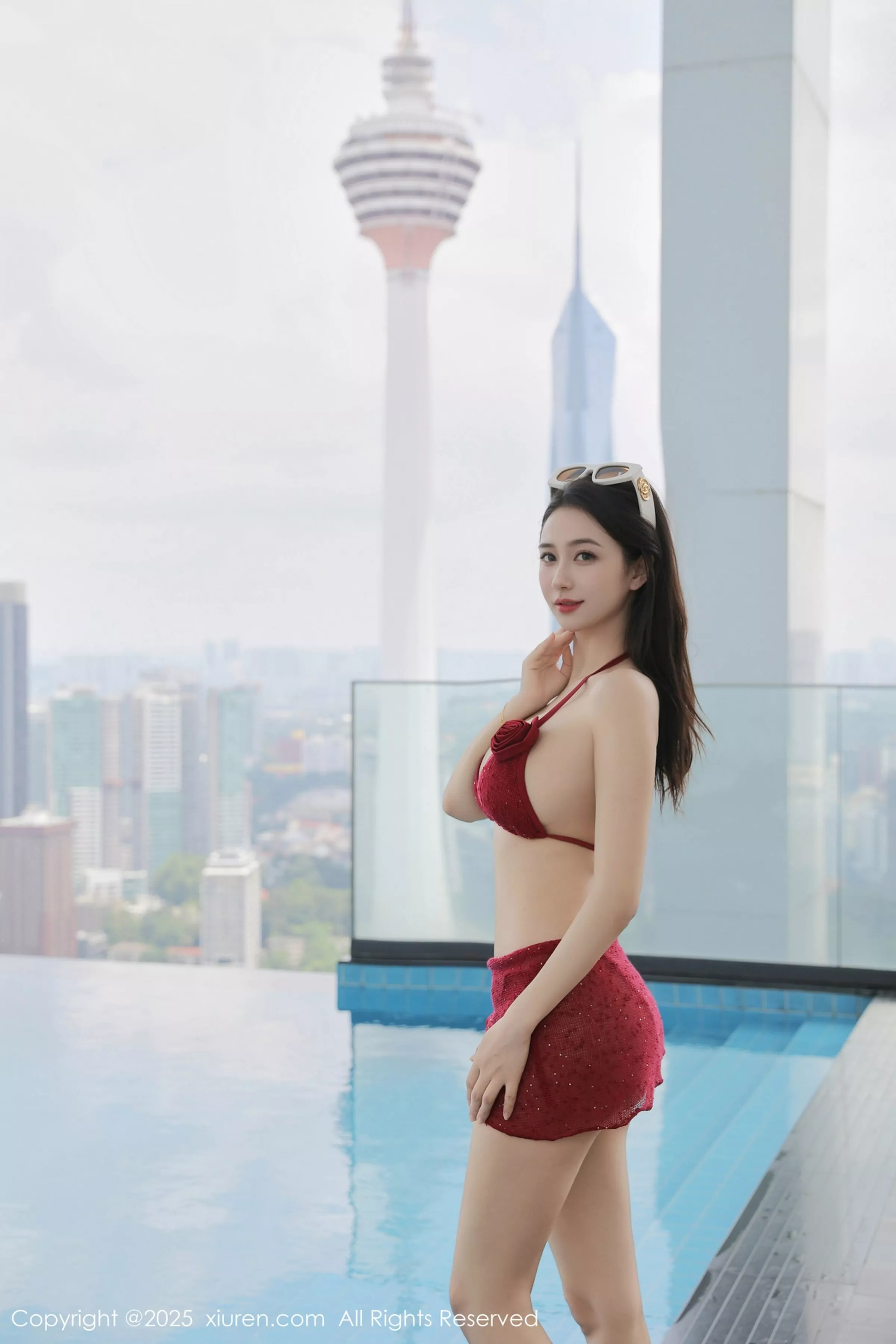 [XiuRen秀人网] 2025.04.18 No.10172 Candy糖糖 红色比基尼 [82P] NO.9