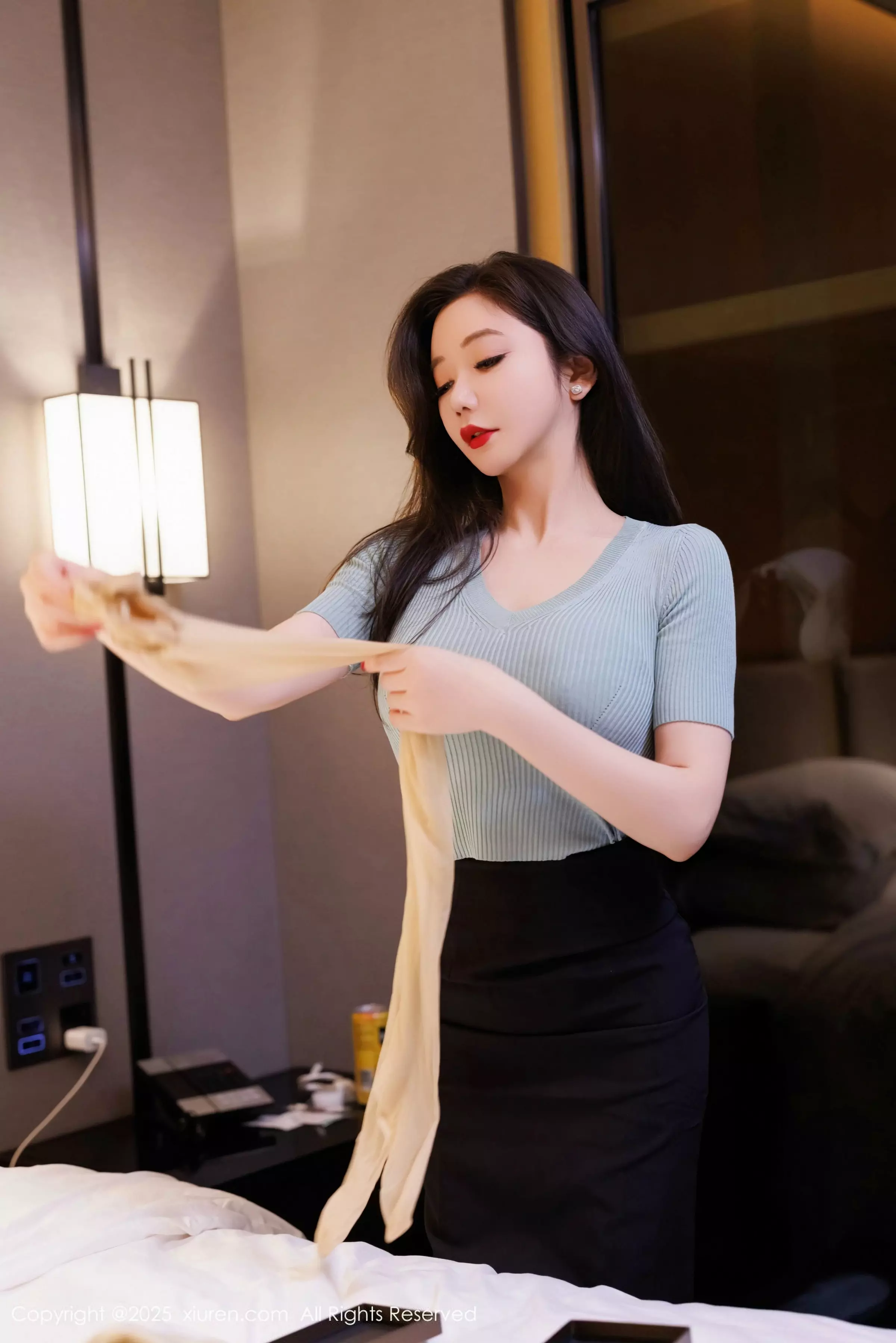 [XiuRen秀人网] 2025.03.24 No.10060 心妍小公主 蓝色T恤 [62P] NO.7