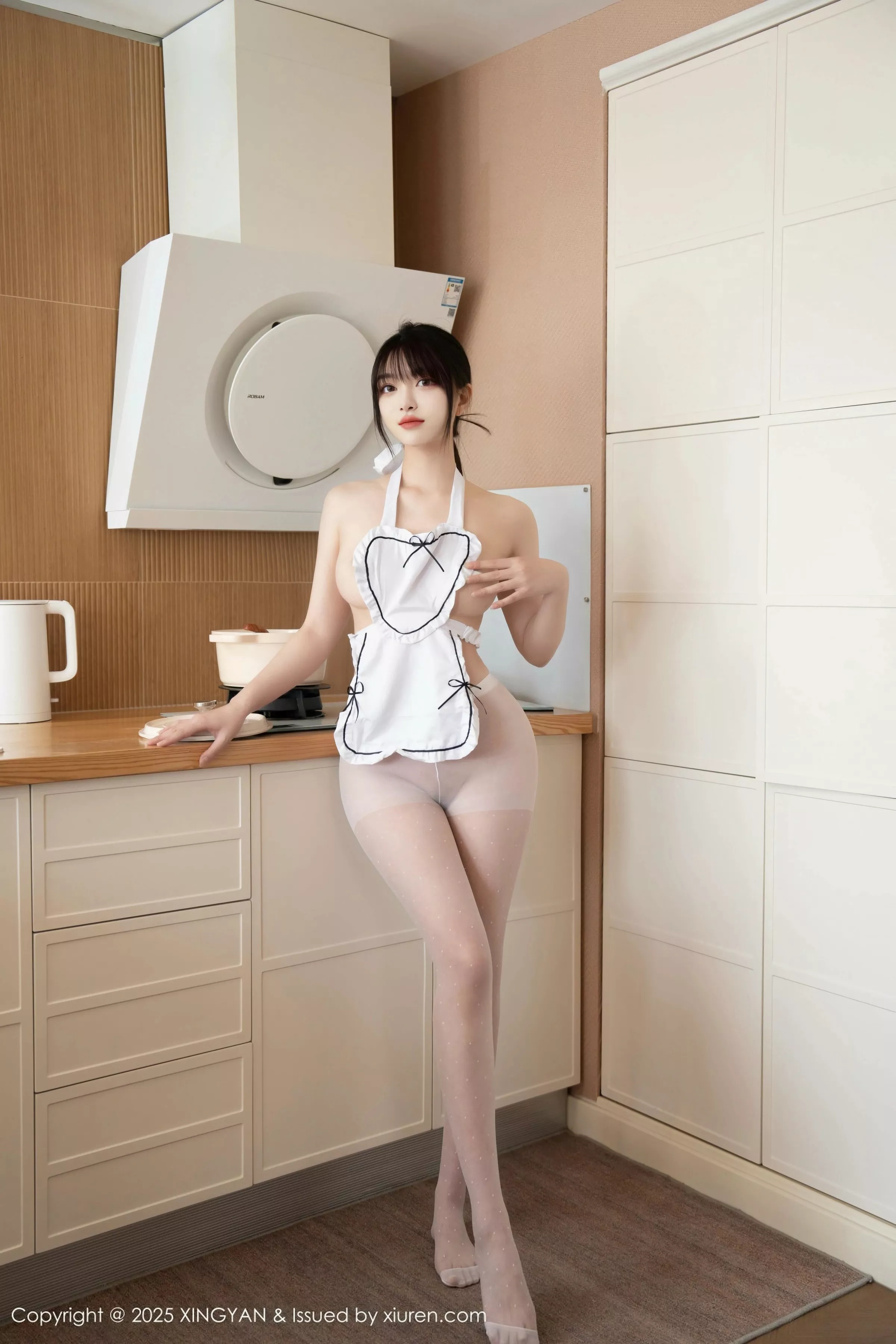 [XINGYAN星颜社] 2025.04.30 VOL.342 白露lulu 白色围裙 [69P] NO.9