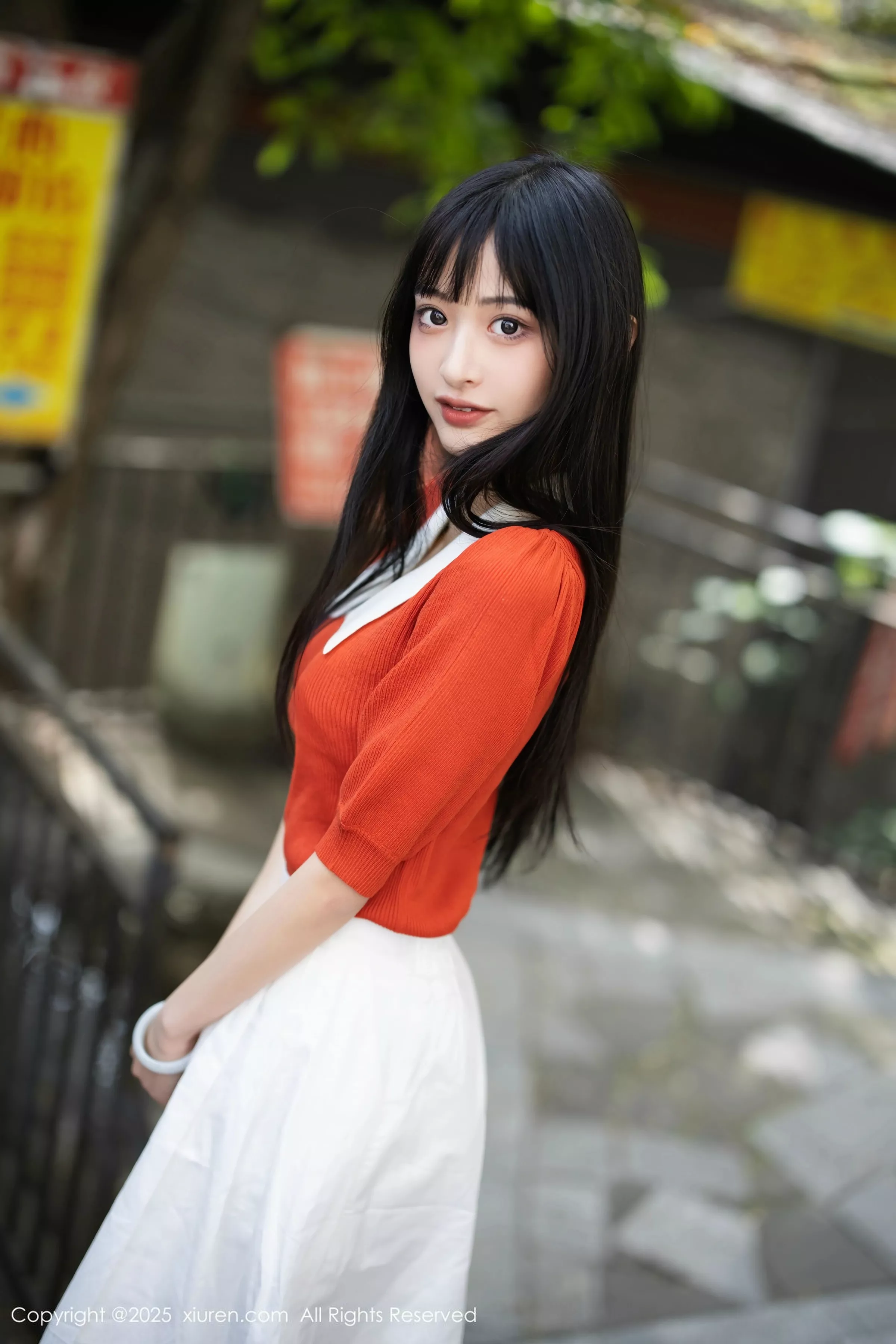 [XiuRen秀人网] 2025.05.08 No.10247 茂木希子 橙色T恤 [80P] NO.2