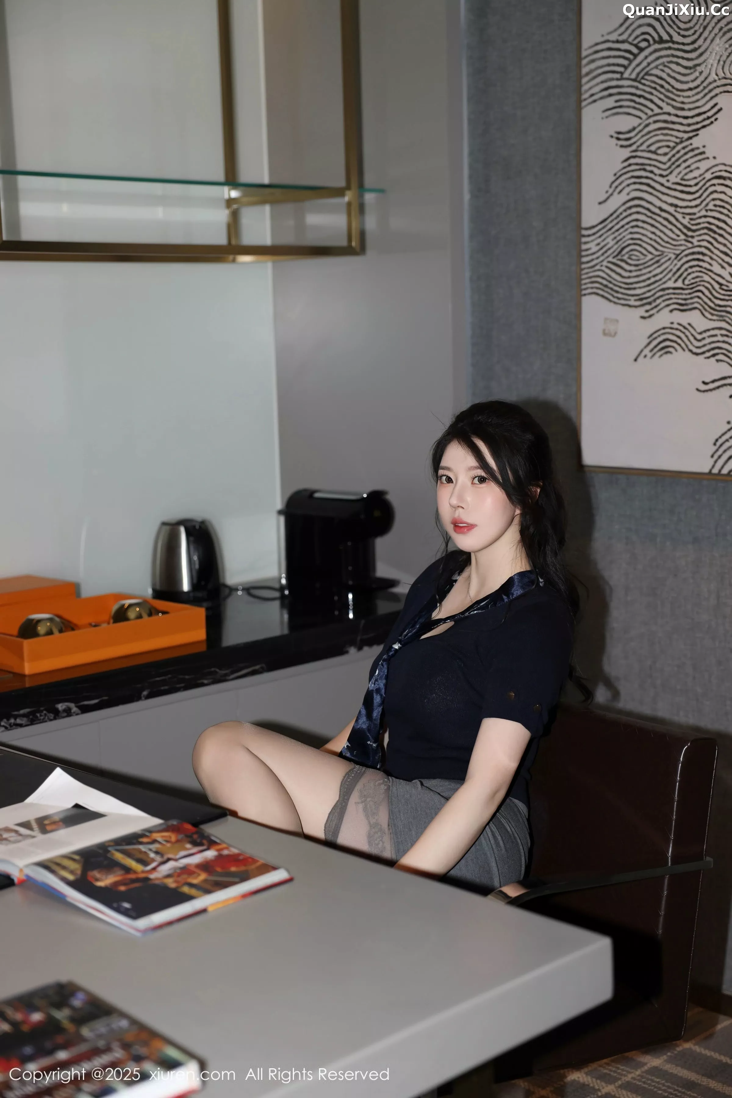 [XiuRen秀人网] 2025.05.12 No.10266 白茹雪abby 灰色丝袜 [72P] NO.2