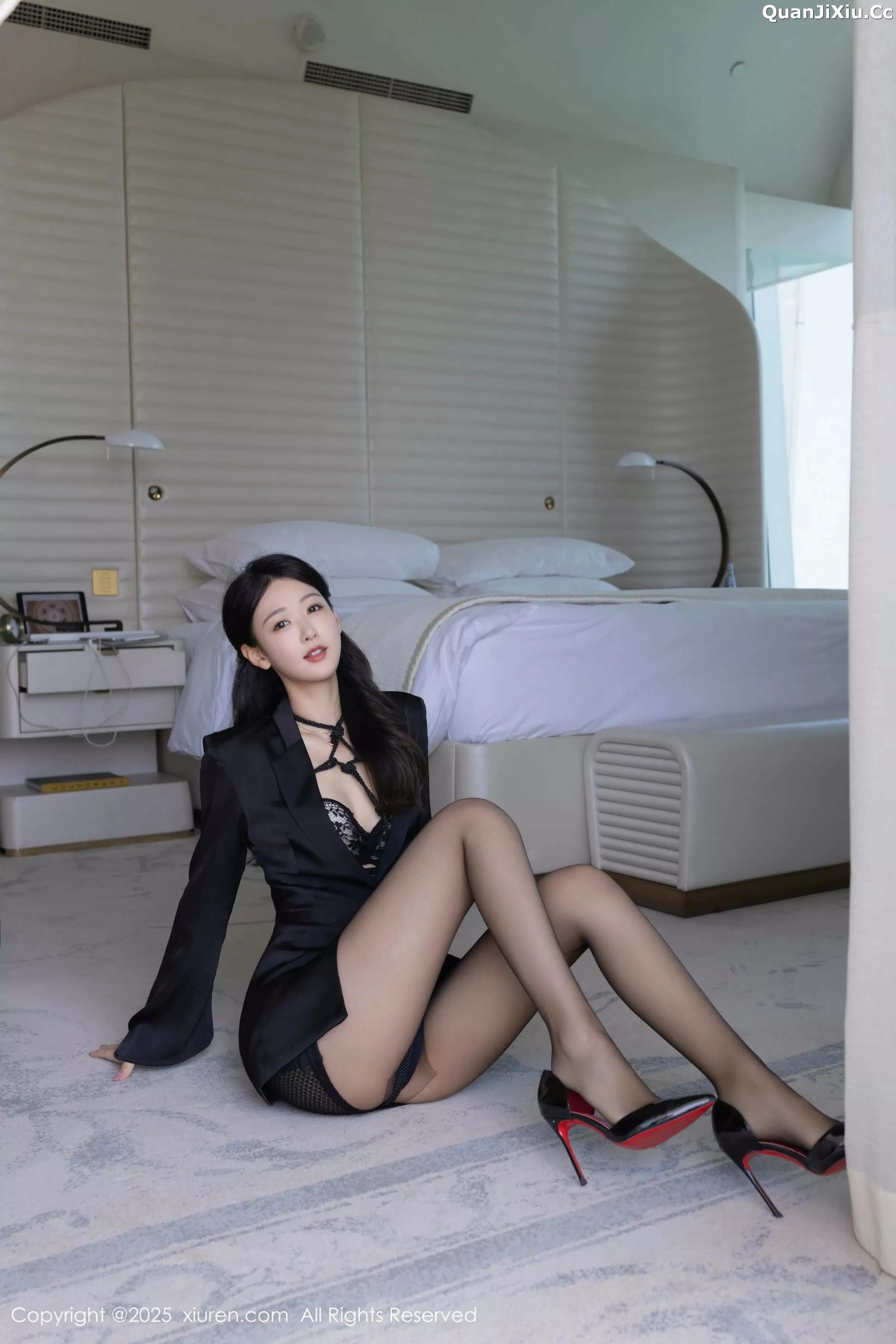 [XiuRen秀人网] 2025.05.12 No.10267 唐安琪 黑色西服 [80P] NO.6