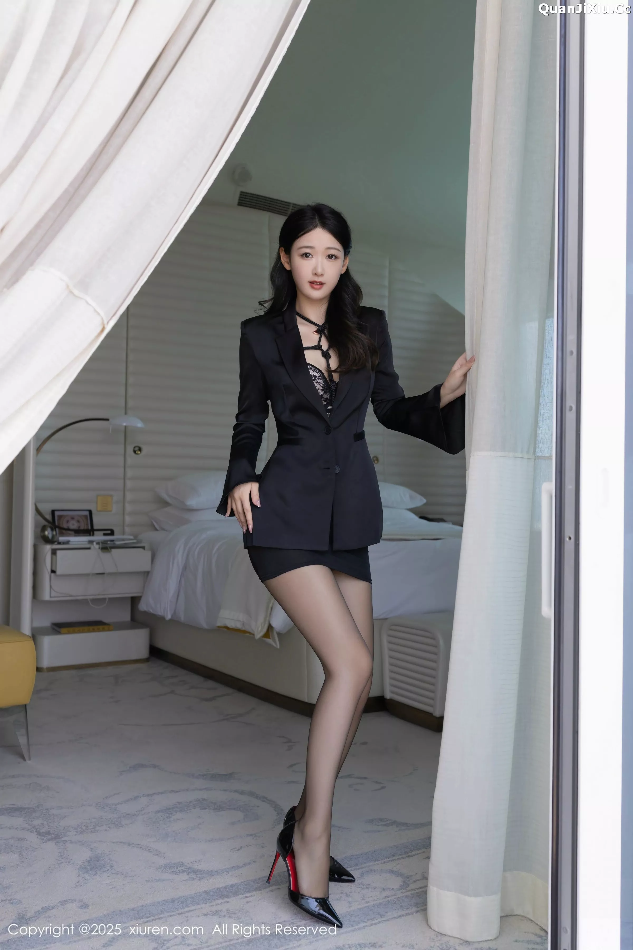 [XiuRen秀人网] 2025.05.12 No.10267 唐安琪 黑色西服 [80P] NO.3