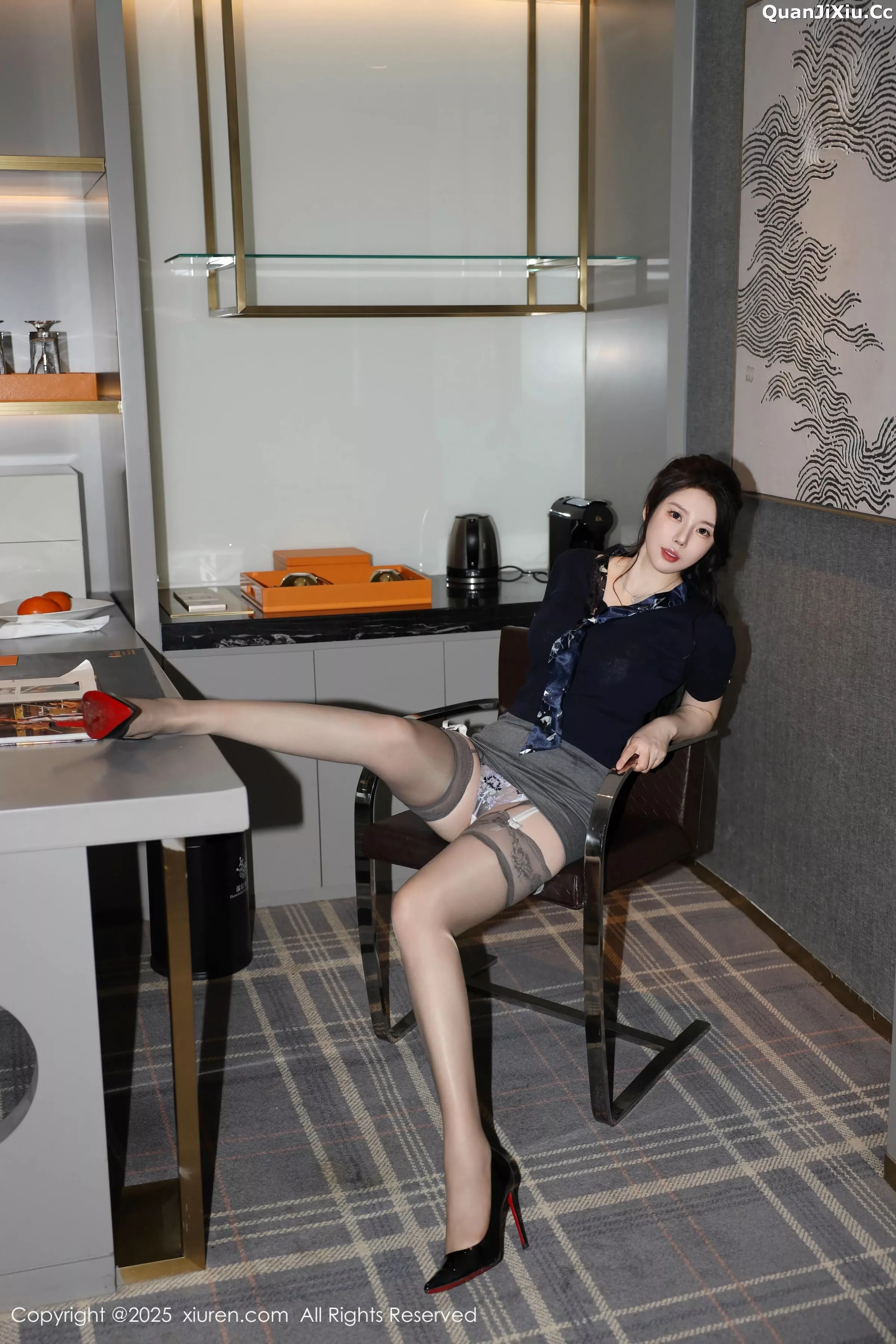 [XiuRen秀人网] 2025.05.12 No.10266 白茹雪abby 灰色丝袜 [72P] NO.8