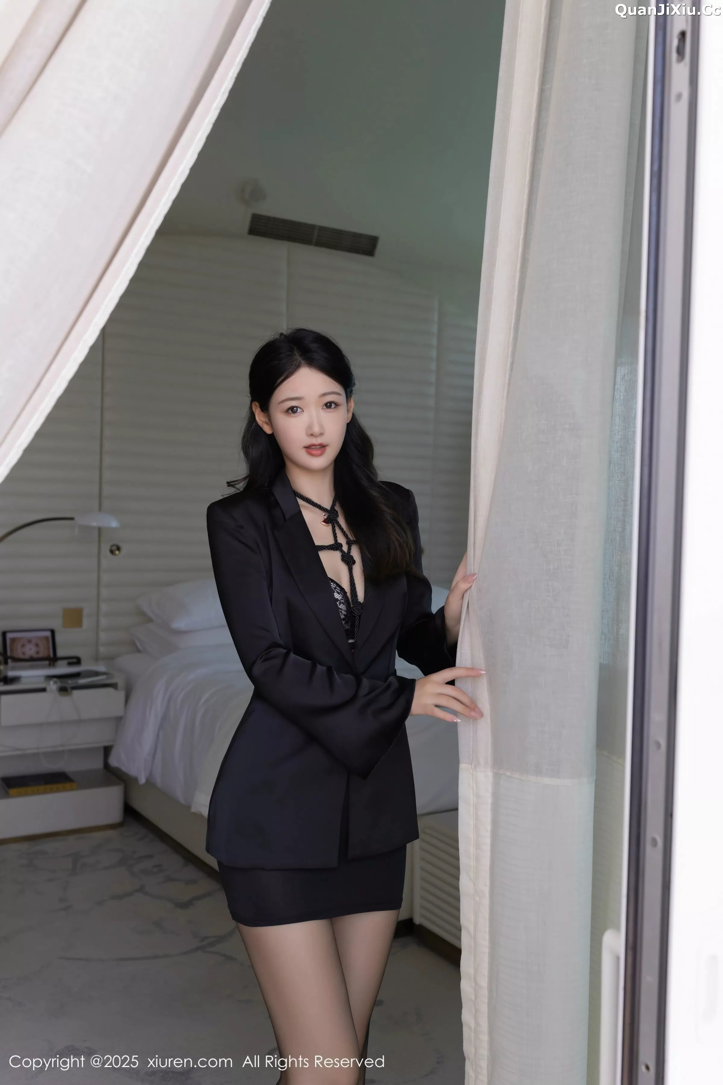 [XiuRen秀人网] 2025.05.12 No.10267 唐安琪 黑色西服 [80P] NO.1