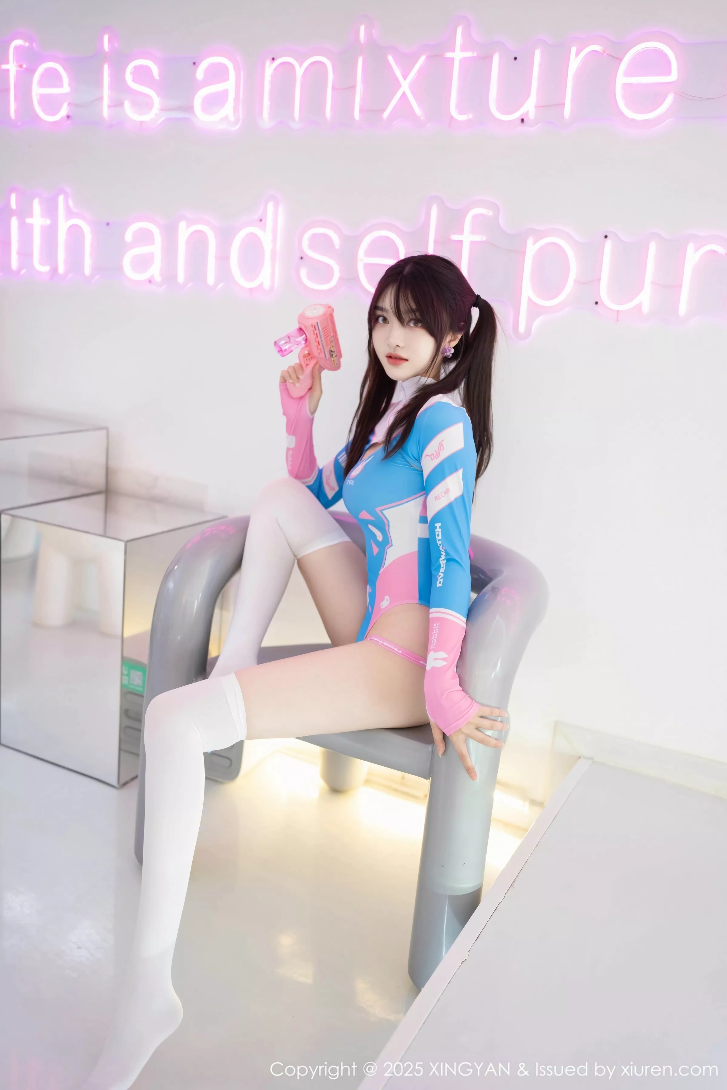 [XINGYAN星颜社] 2025.05.15 VOL.347 白露lulu 蓝色高开叉 [69P] NO.5