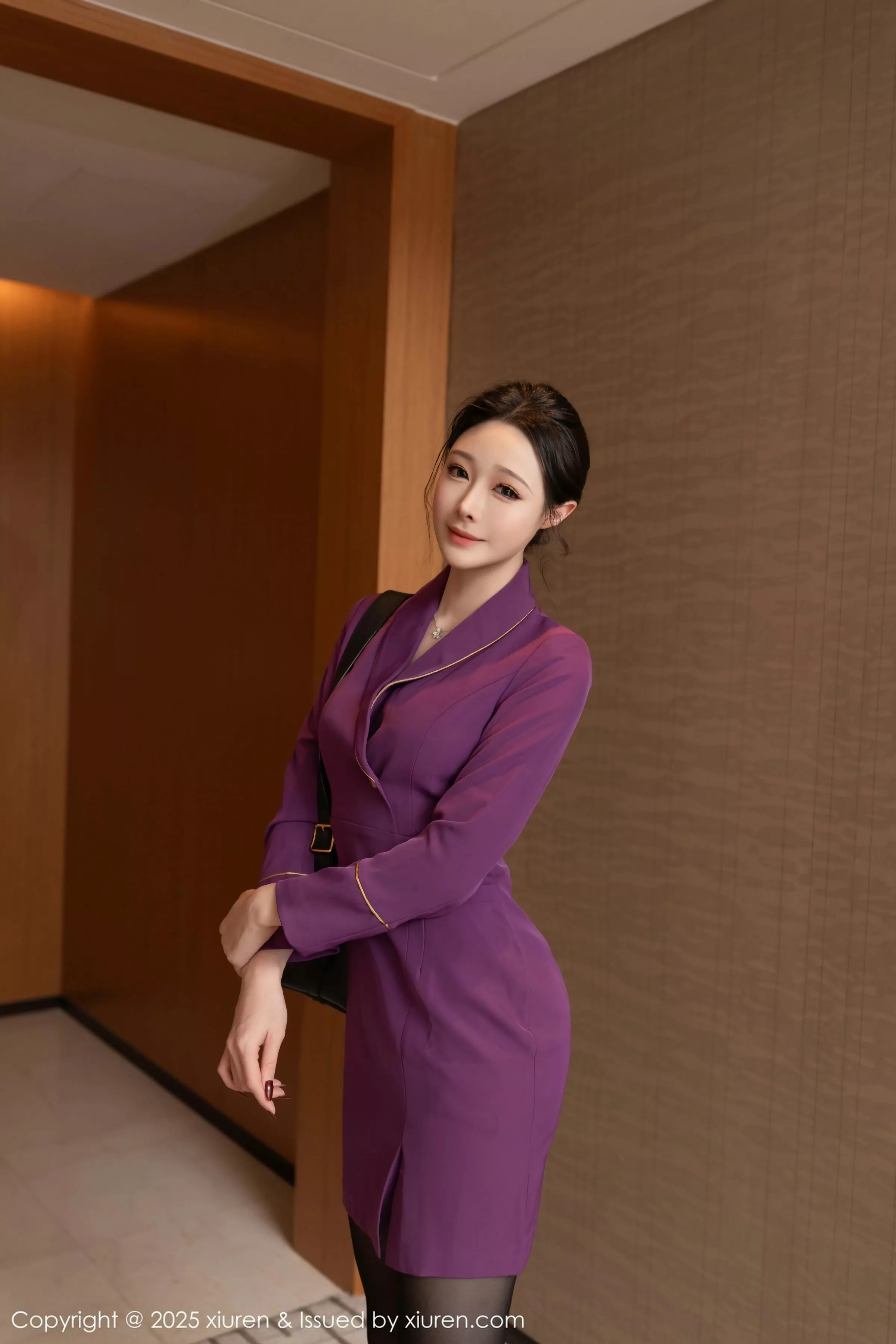 [XiuRen秀人网] 2025.05.16 No.10290 小逗逗 紫色制服 [80P] NO.3