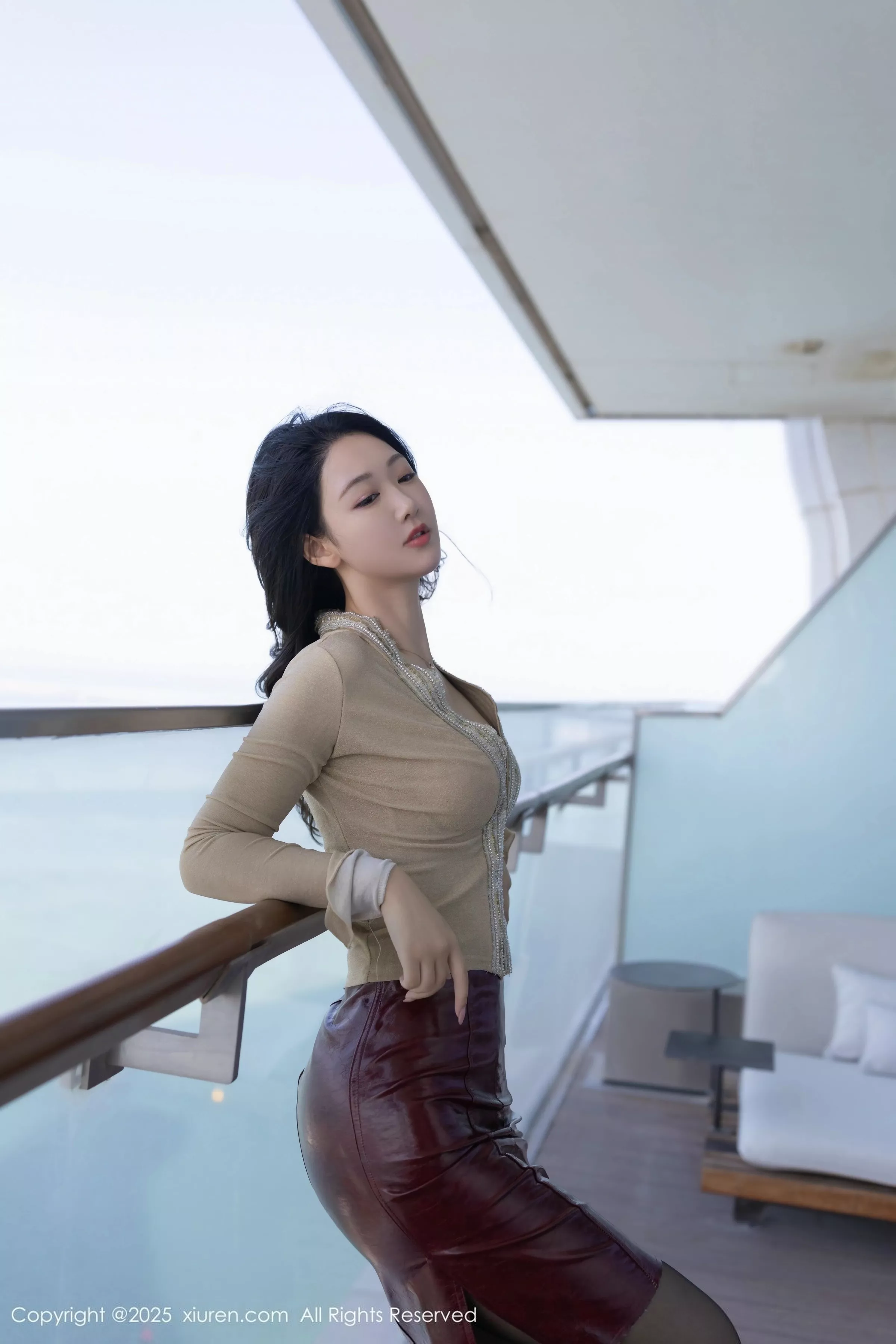 [XiuRen秀人网] 2025.05.19 No.10296 唐安琪 红色皮裙 [82P] NO.12