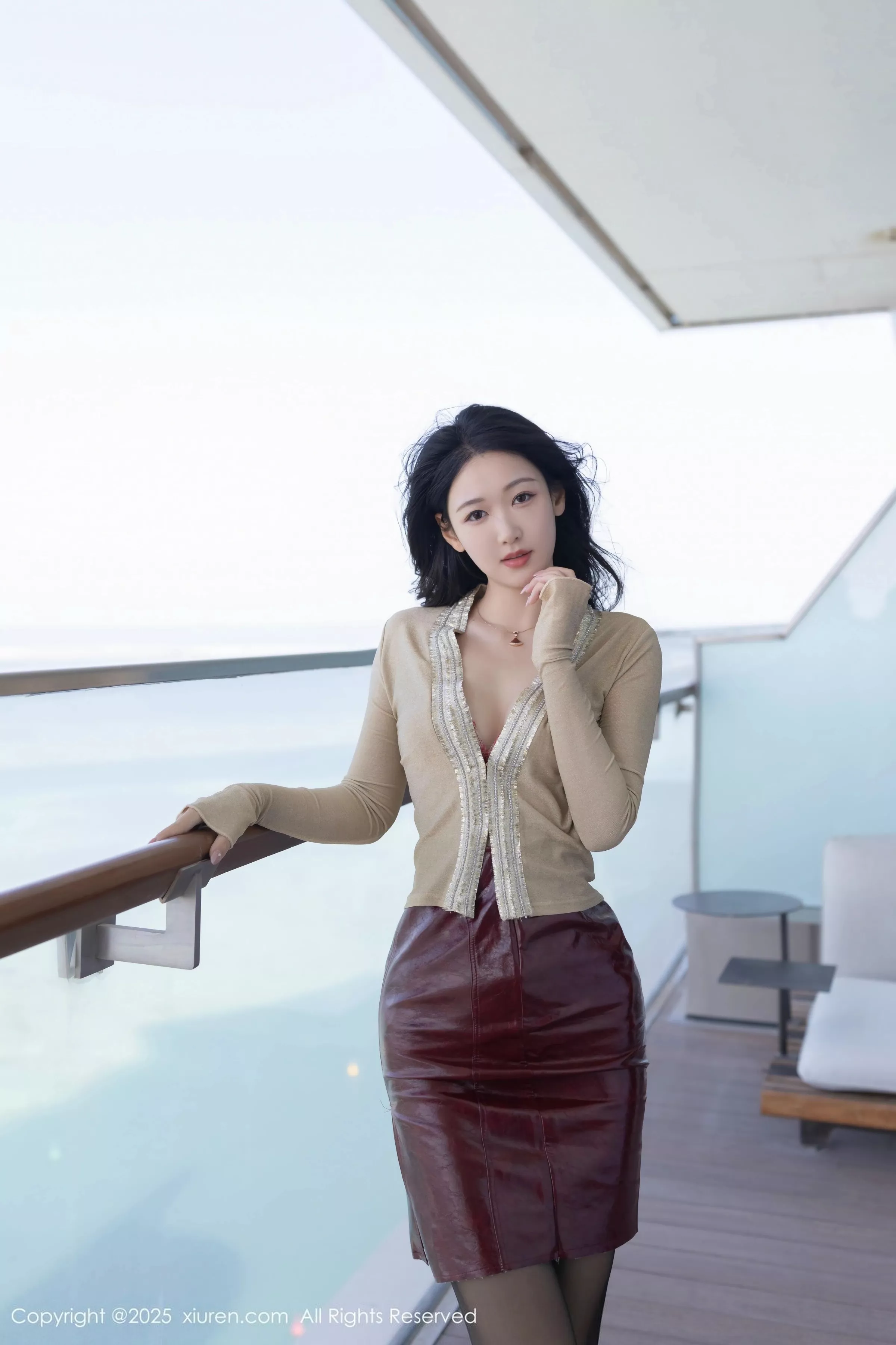 [XiuRen秀人网] 2025.05.19 No.10296 唐安琪 红色皮裙 [82P] NO.11