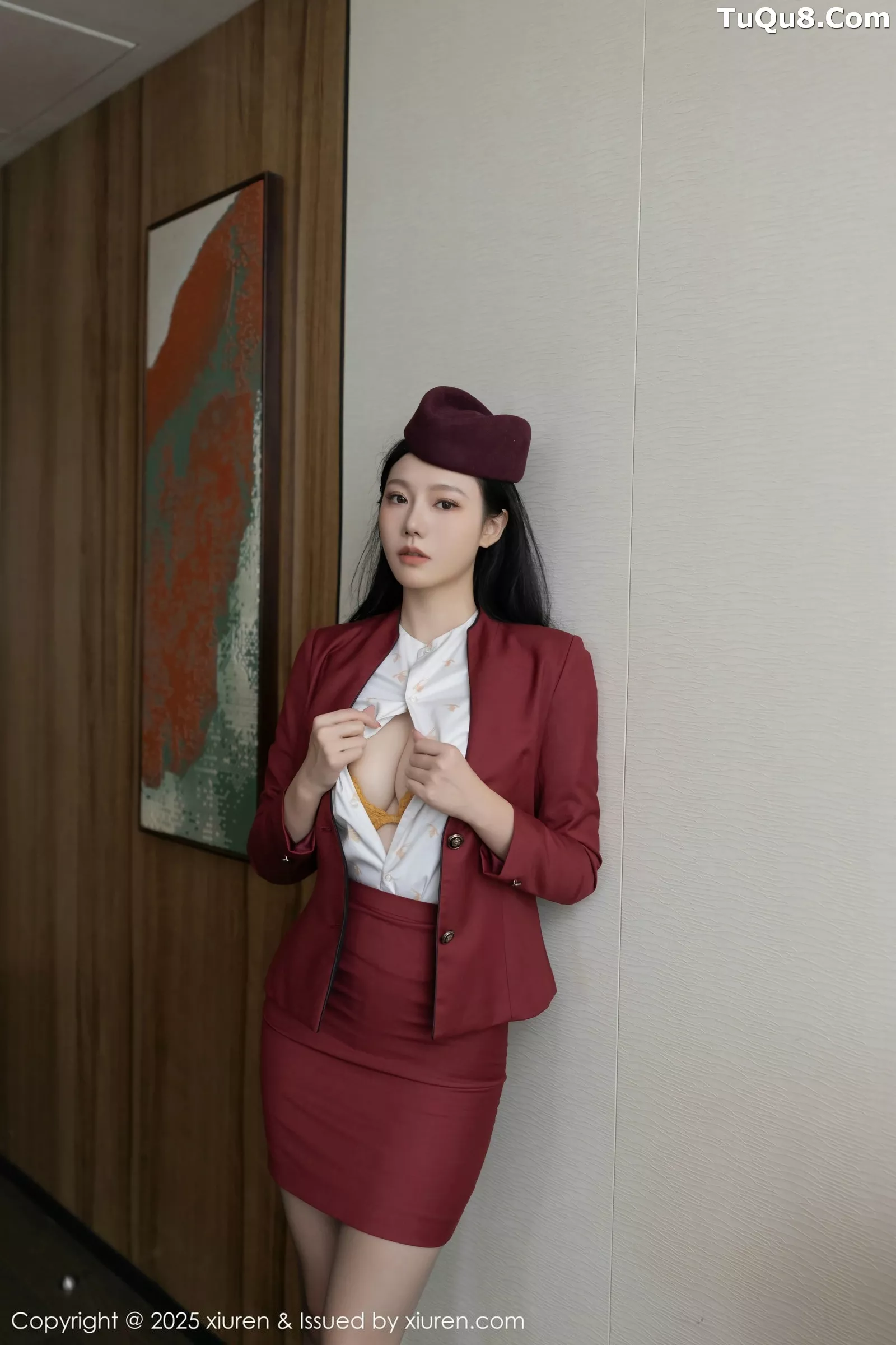 [XiuRen秀人网] 2025.05.27 No.10333 安然anran 空姐制服 [80P] NO.9