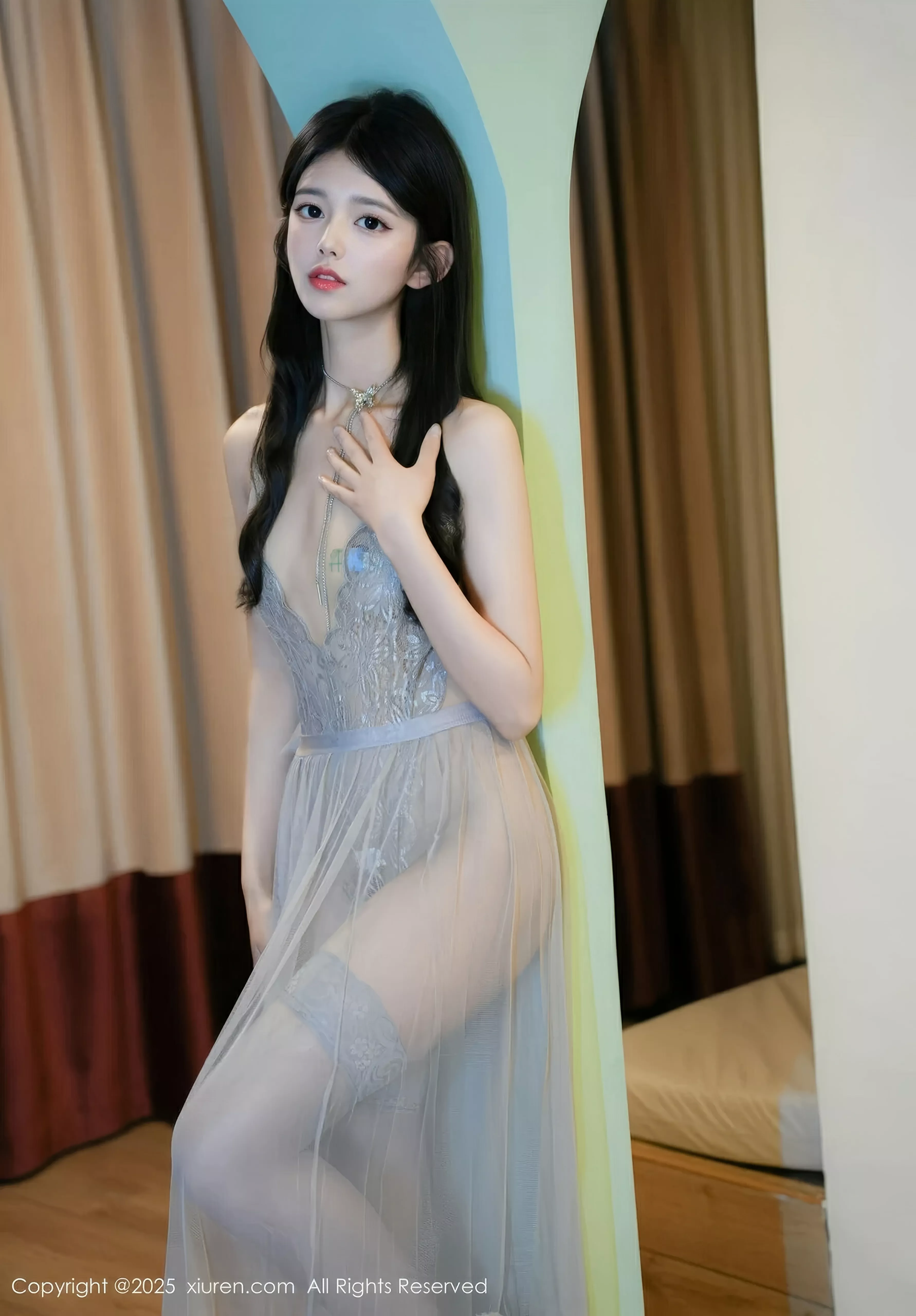 [XiuRen秀人网] 2025.05.28 No.10334 美少女@ 性感长裙 [52P] NO.6