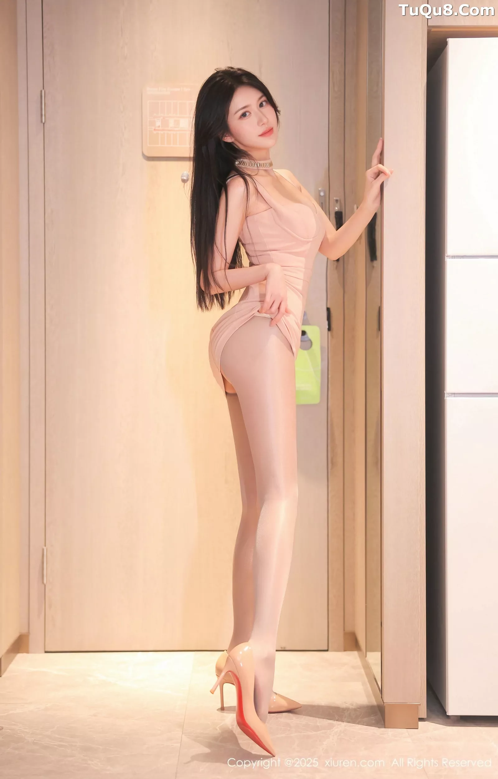 [XiuRen秀人网] 2025.05.29 No.10339 shelly诗莉吖 粉色连衣短 [81P] NO.4