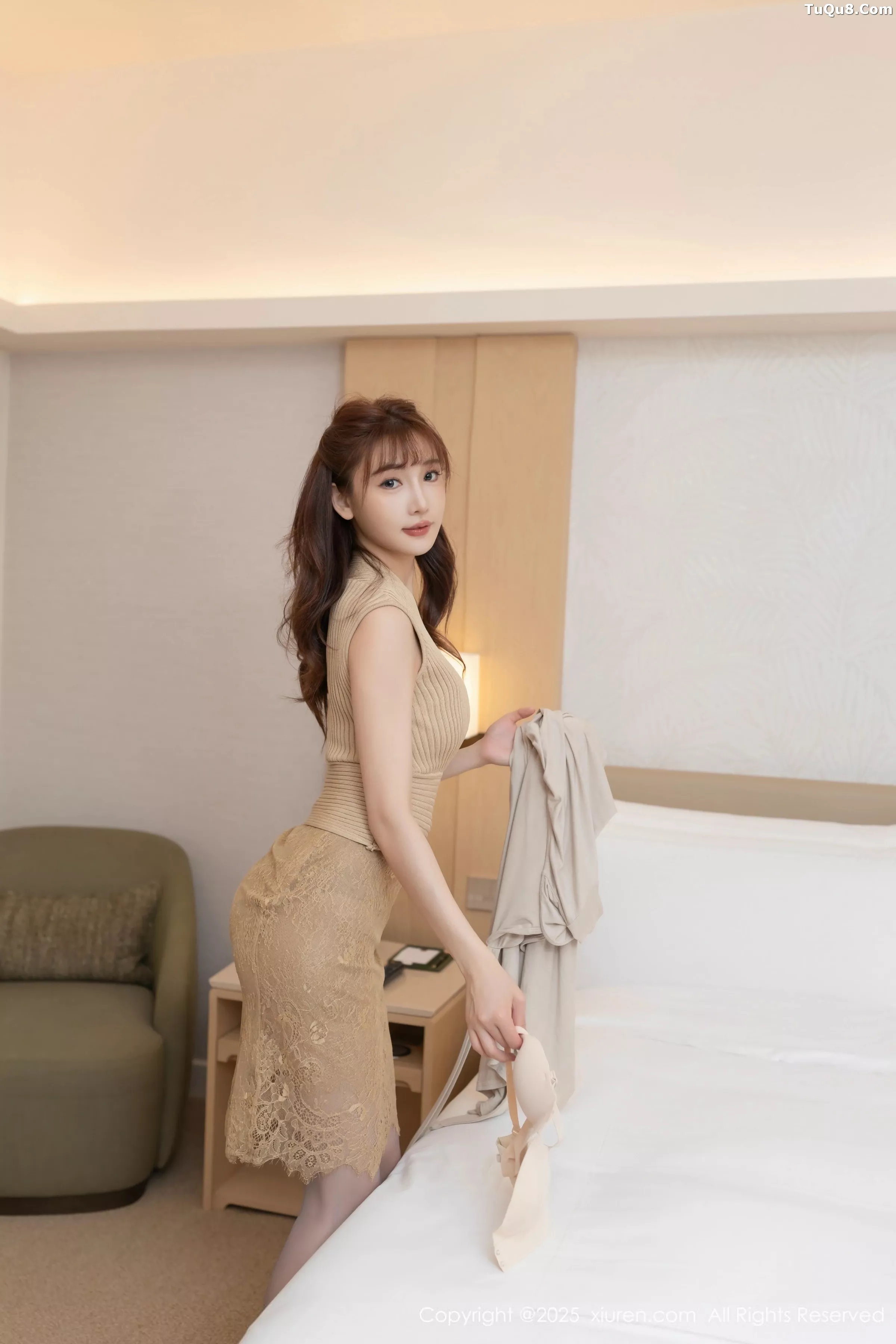 [XiuRen秀人网] 2025.06.05 No.10370 陆萱萱 紫色丝袜 [80P] NO.4