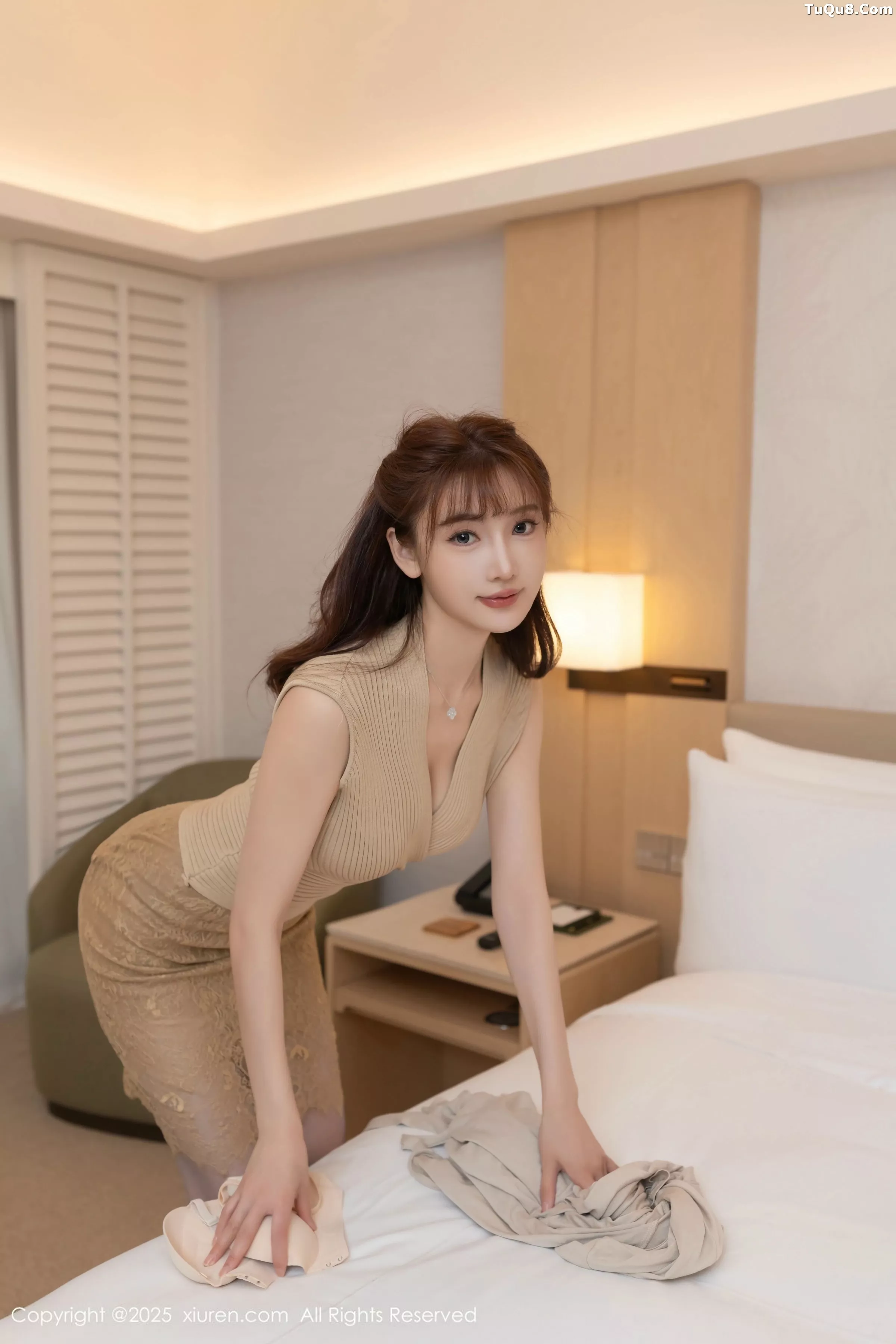 [XiuRen秀人网] 2025.06.05 No.10370 陆萱萱 紫色丝袜 [80P] NO.5