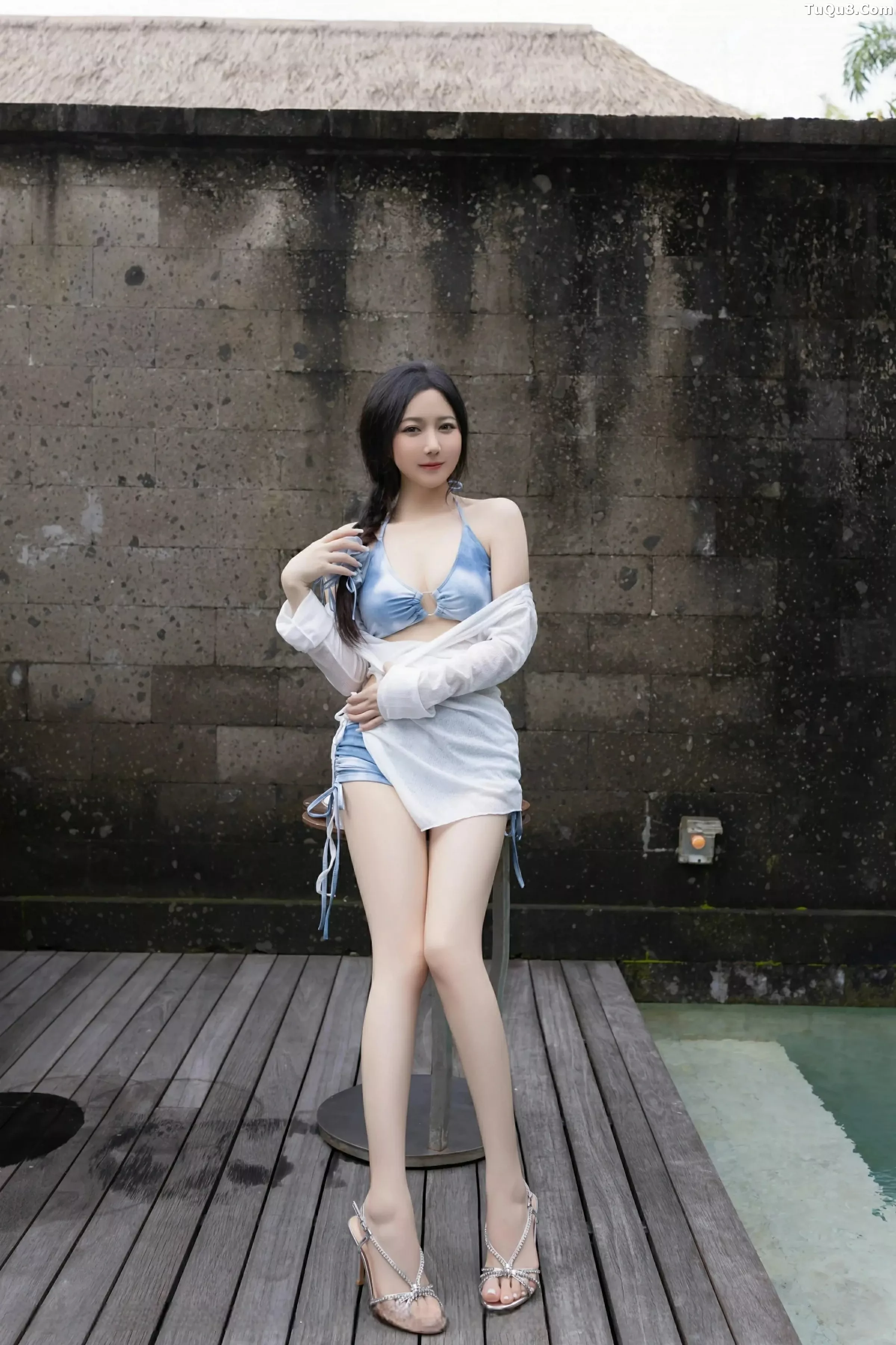 [XiuRen秀人网] 2025.06.06 No.10377 鱼子酱Fish 蓝色比基尼 [80P] NO.11