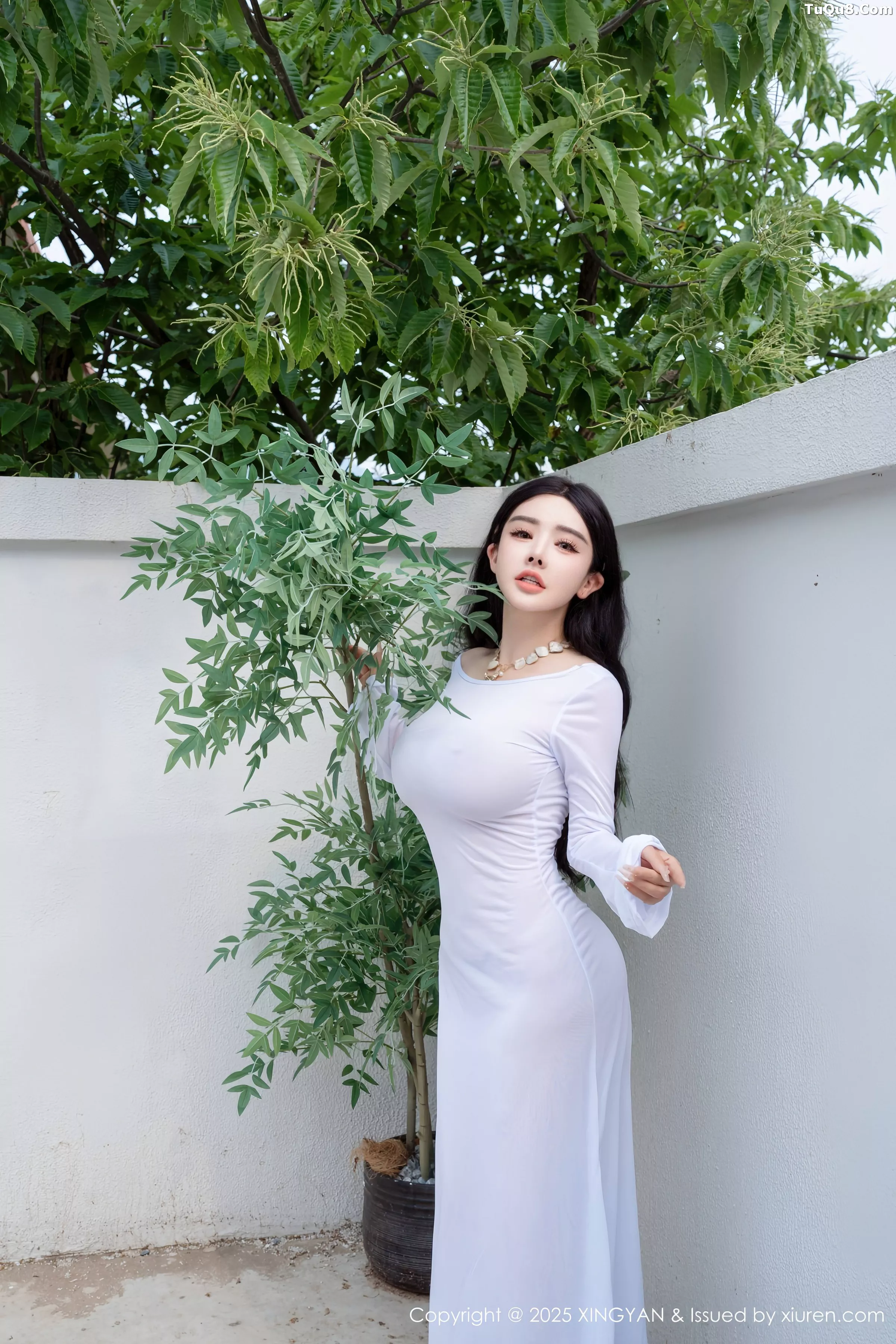 [XINGYAN星颜社] 2025.06.06 VOL.355 潘思沁 浅色连衣裙 [79P] NO.2