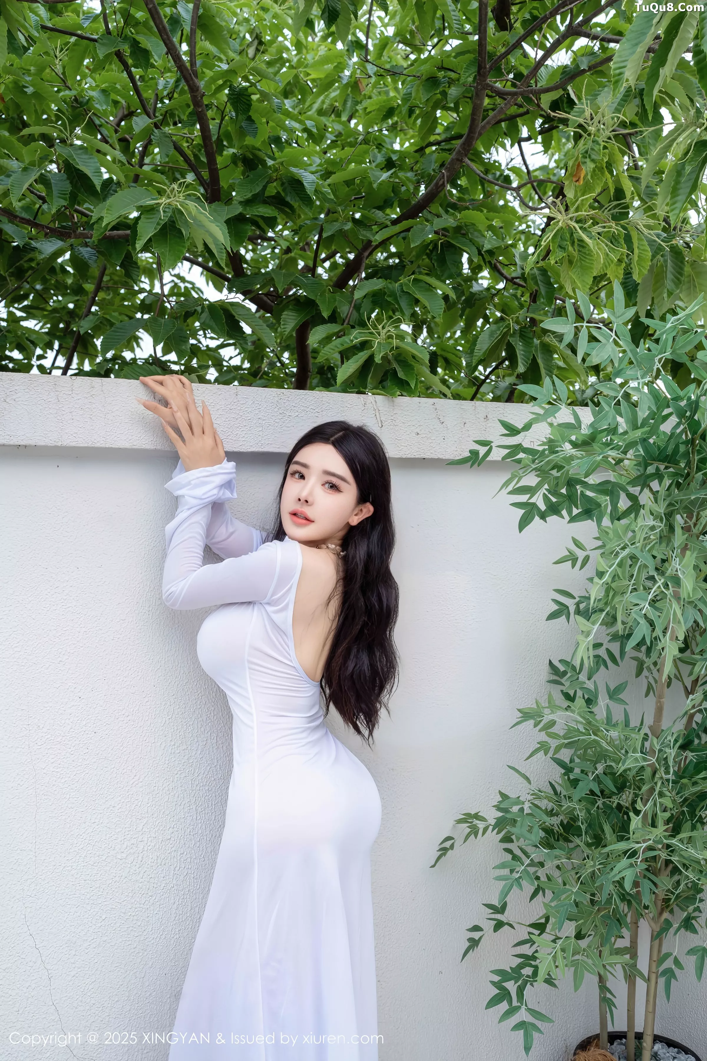 [XINGYAN星颜社] 2025.06.06 VOL.355 潘思沁 浅色连衣裙 [79P] NO.4