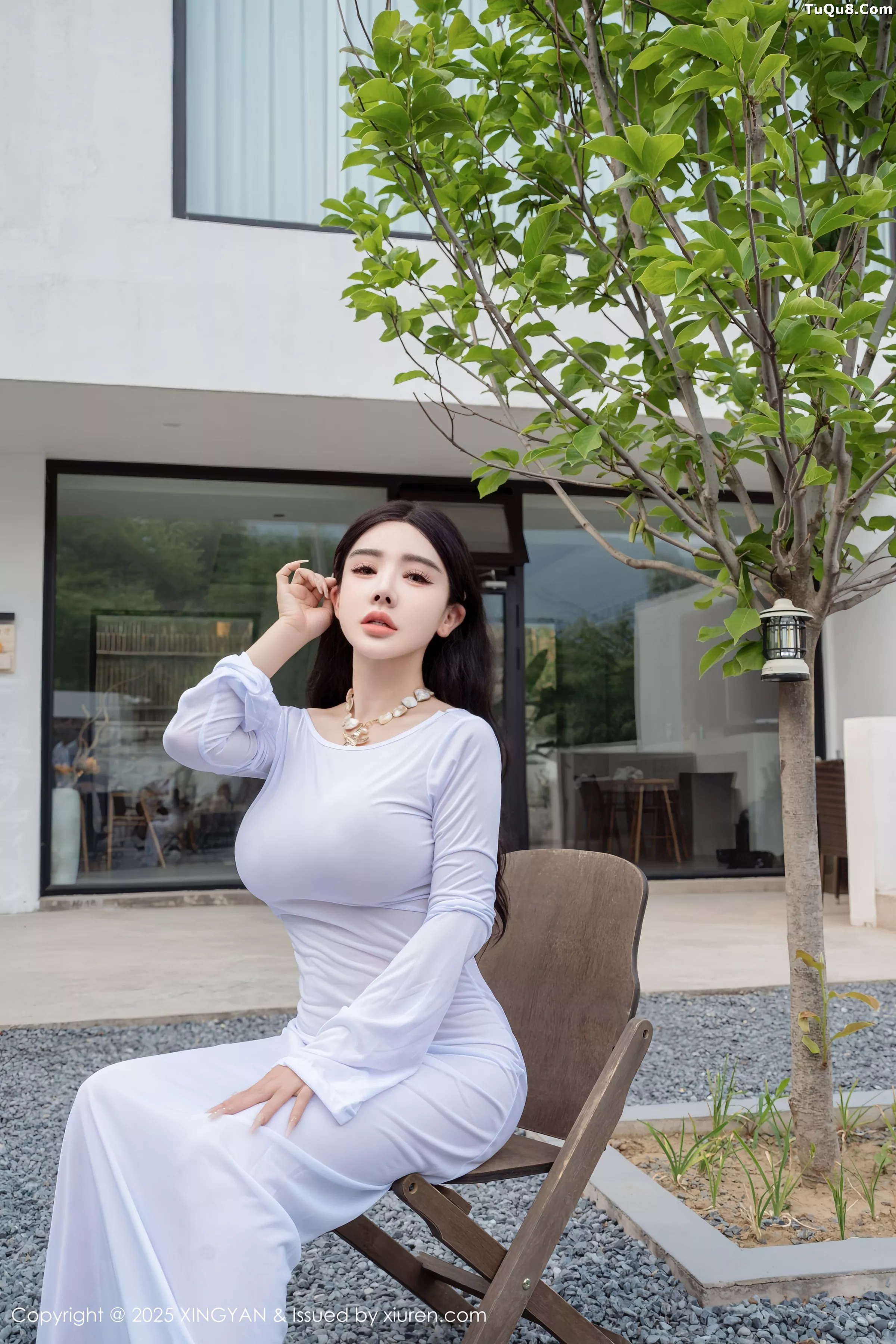 [XINGYAN星颜社] 2025.06.06 VOL.355 潘思沁 浅色连衣裙 [79P] NO.1