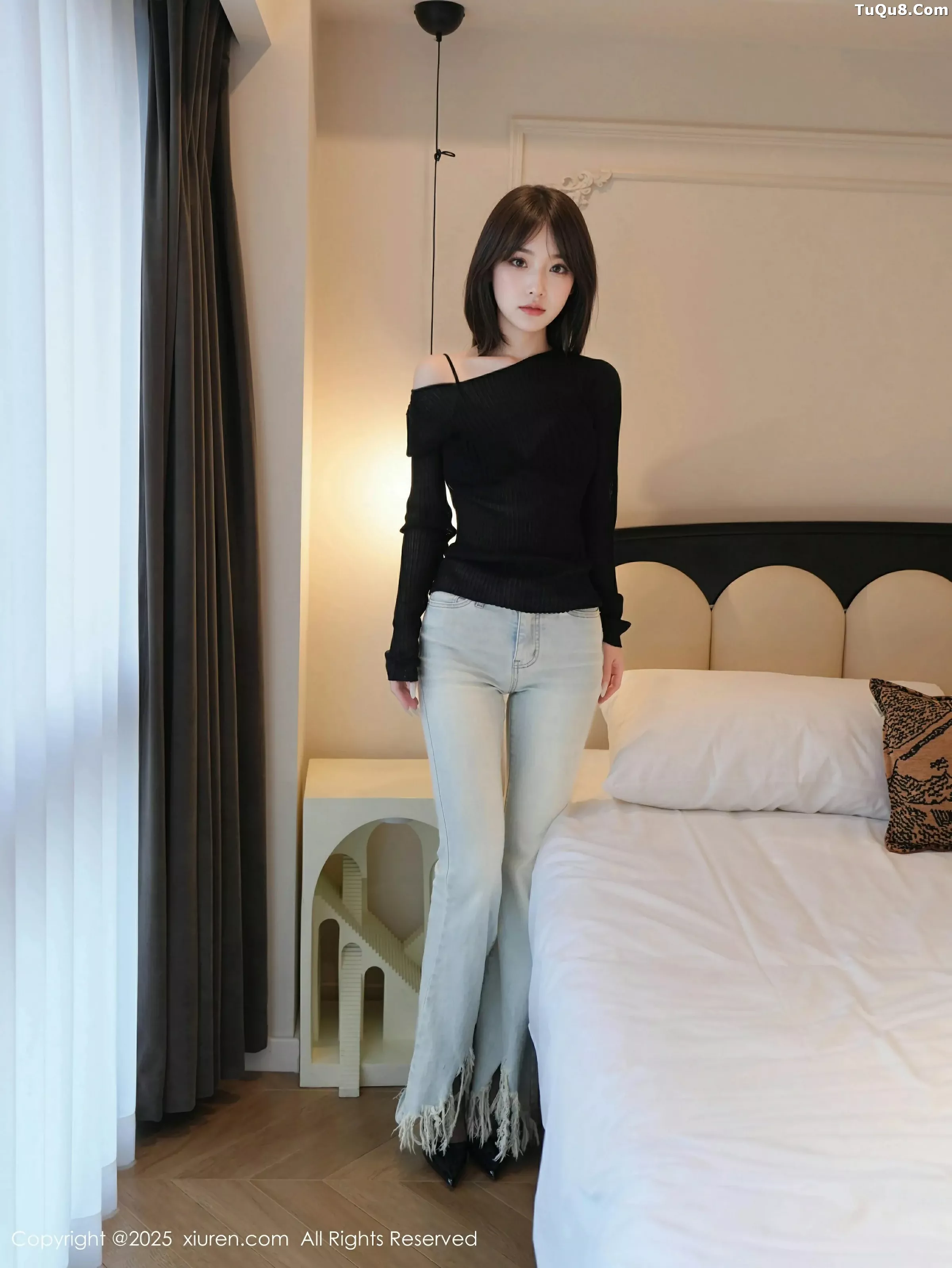 [XiuRen秀人网] 2025.06.06 No.10374 汁汁 蓝色牛仔裤 [56P] NO.6