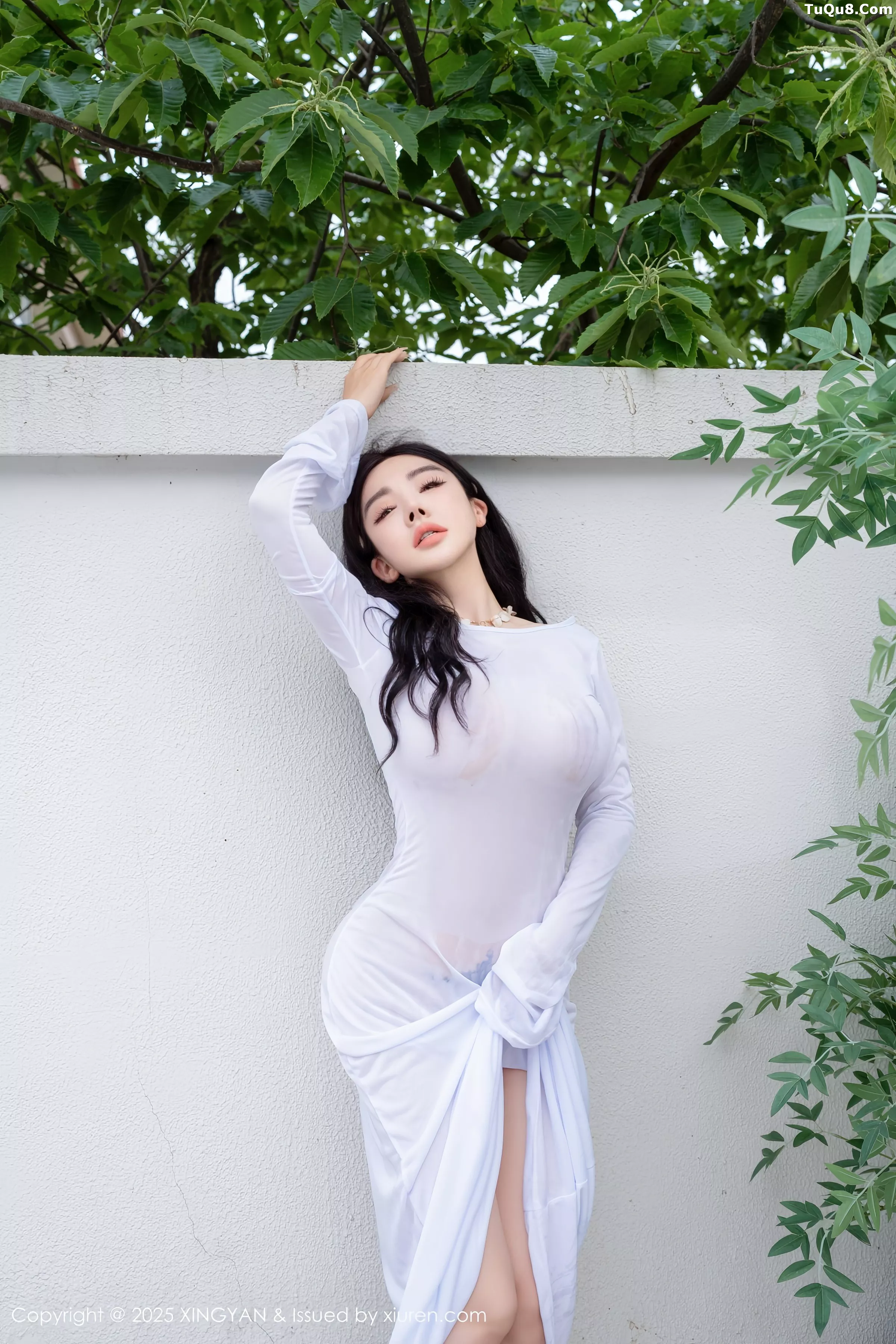 [XINGYAN星颜社] 2025.06.06 VOL.355 潘思沁 浅色连衣裙 [79P] NO.9