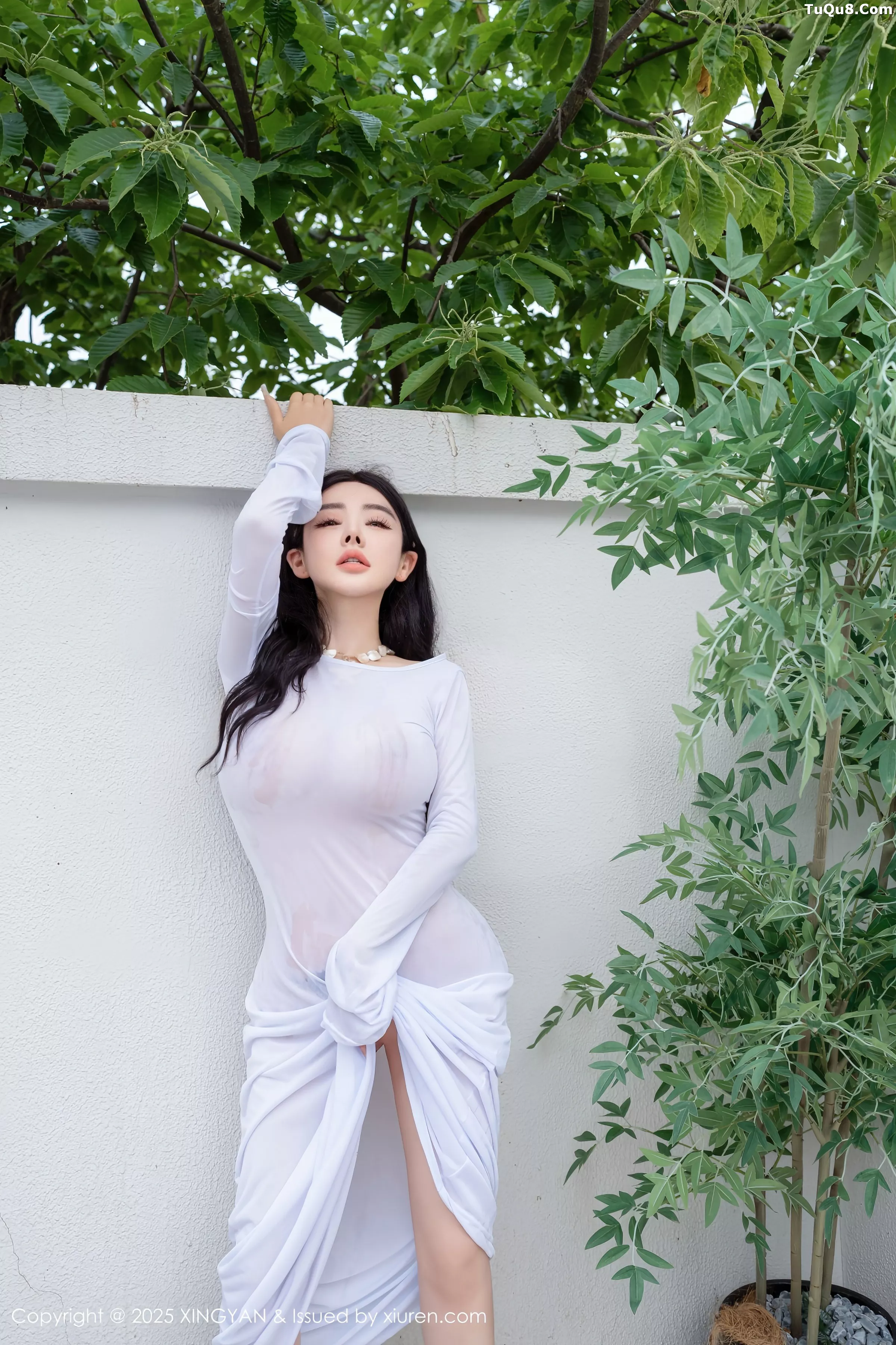 [XINGYAN星颜社] 2025.06.06 VOL.355 潘思沁 浅色连衣裙 [79P] NO.11