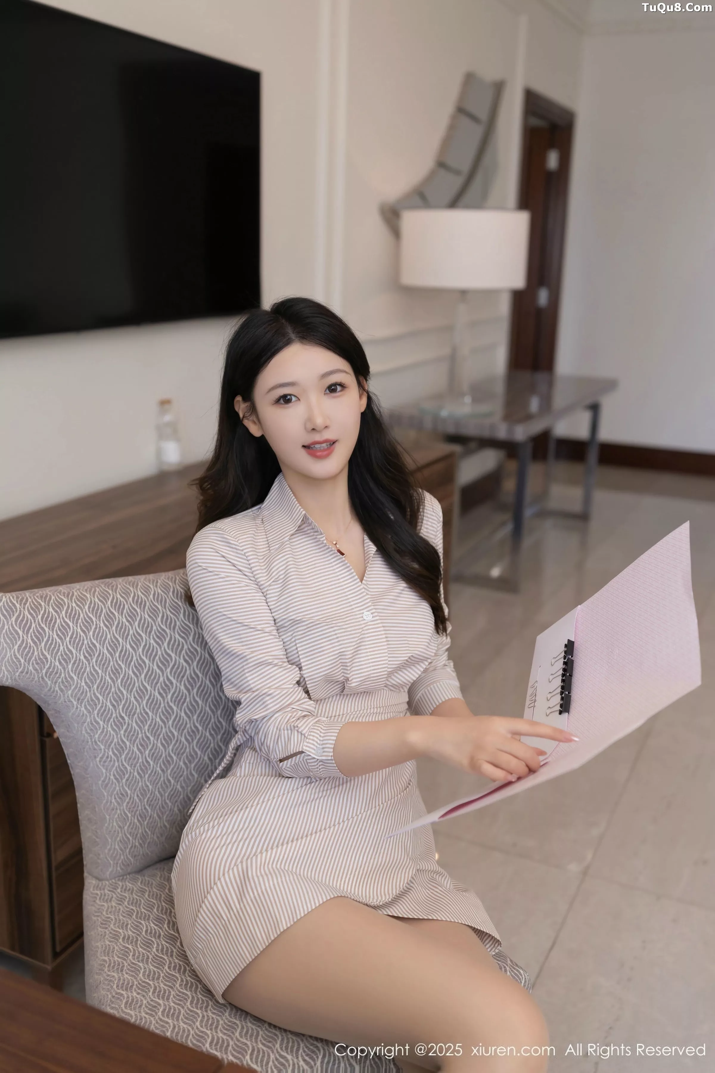 [XiuRen秀人网] 2025.06.09 No.10384 唐安琪 浅色连衣裙 [84P] NO.4