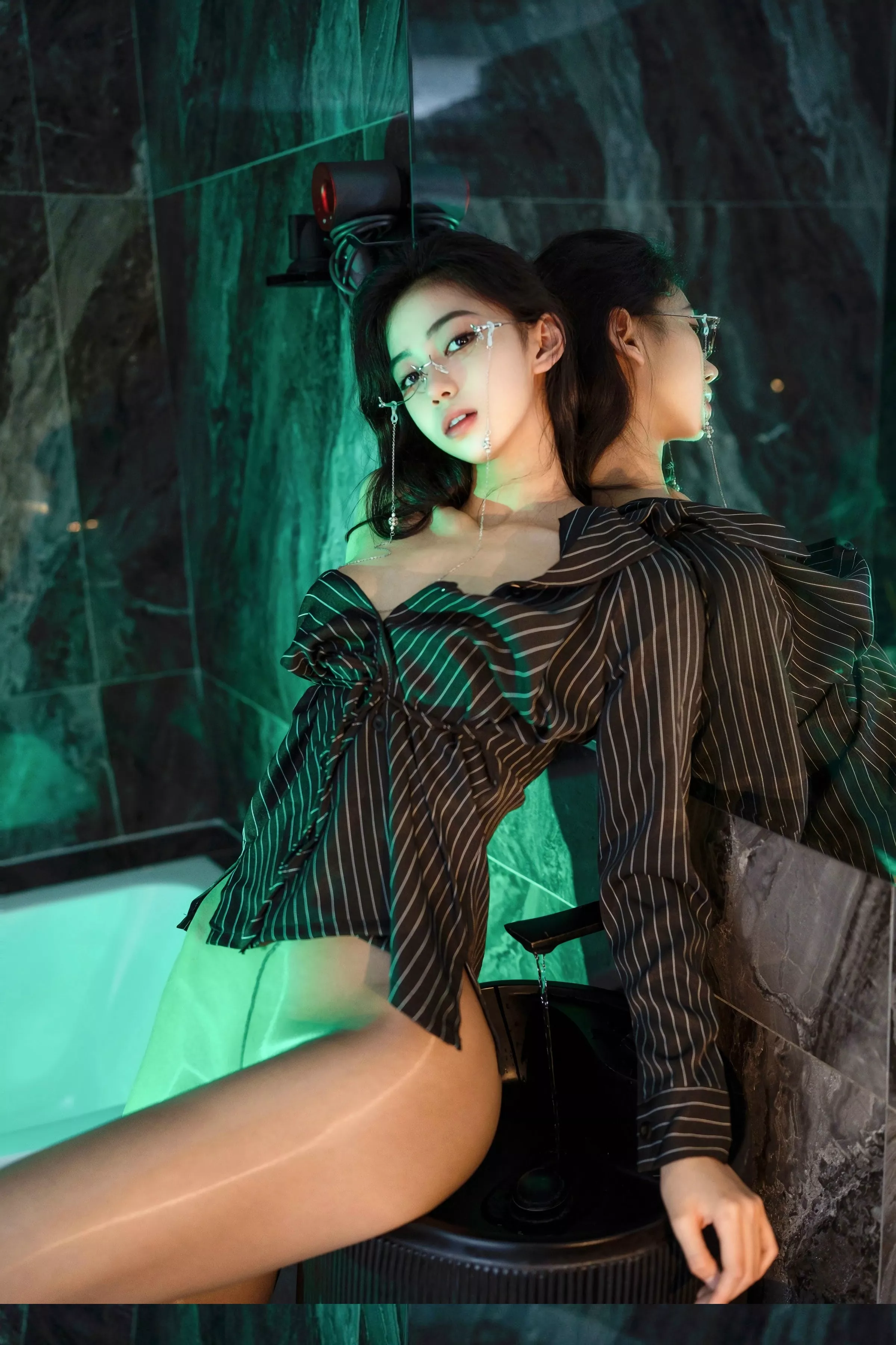 [XINGYAN星颜社] 2025.06.11 VOL.356 时安安 黑色衬衫 [76P] NO.9