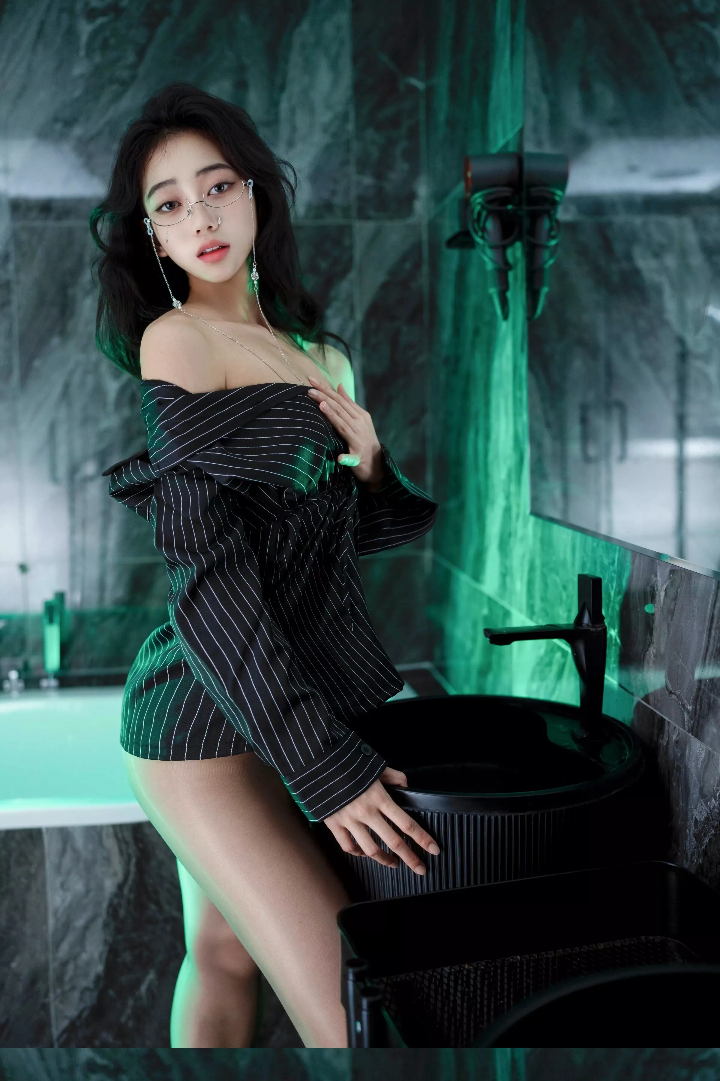 [XINGYAN星颜社] 2025.06.11 VOL.356 时安安 黑色衬衫 [76P] NO.3