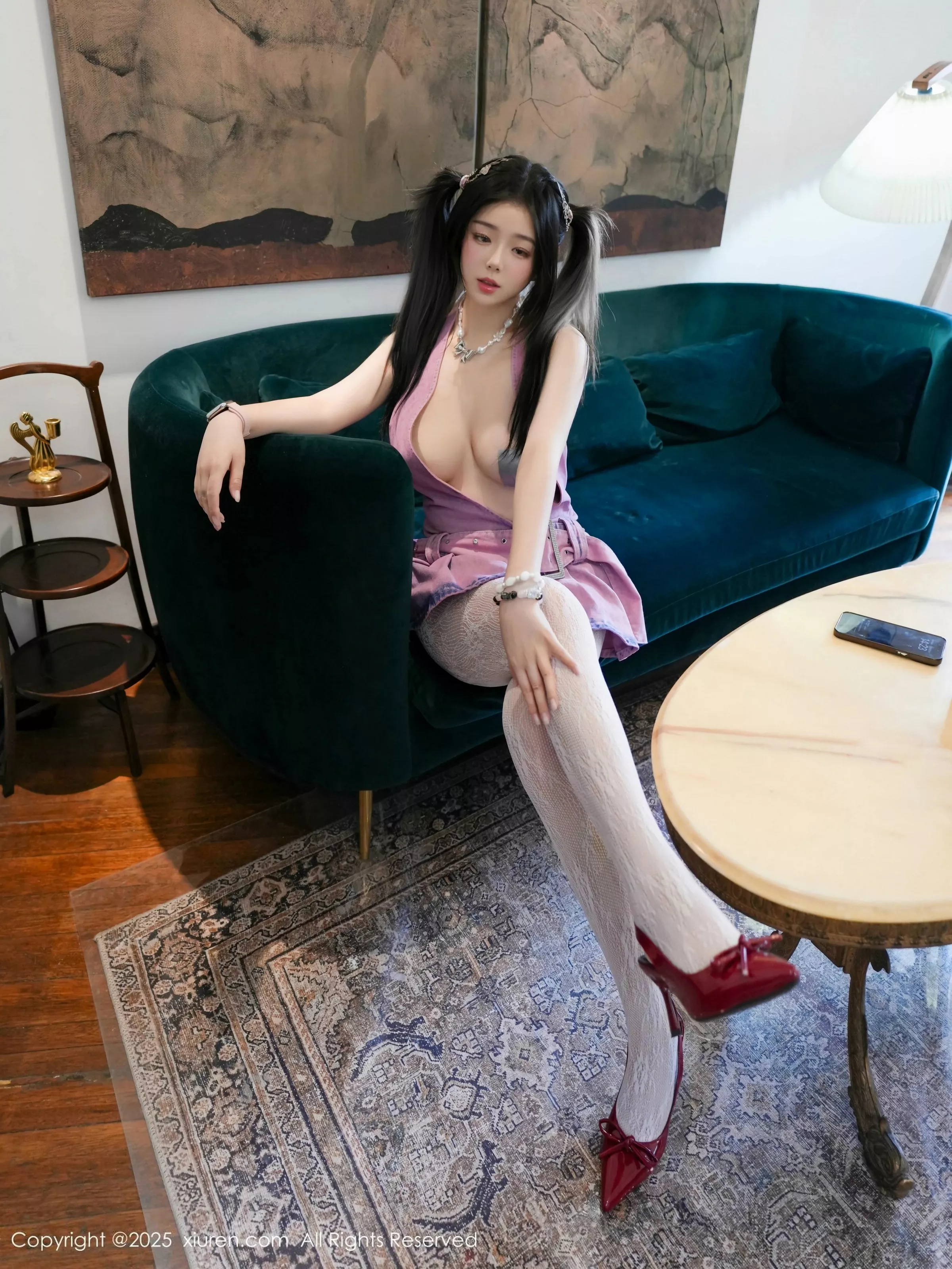 [XiuRen秀人网] 2025.05.20 No.10297 诺诺Hsu 白色丝袜 [60P] NO.9