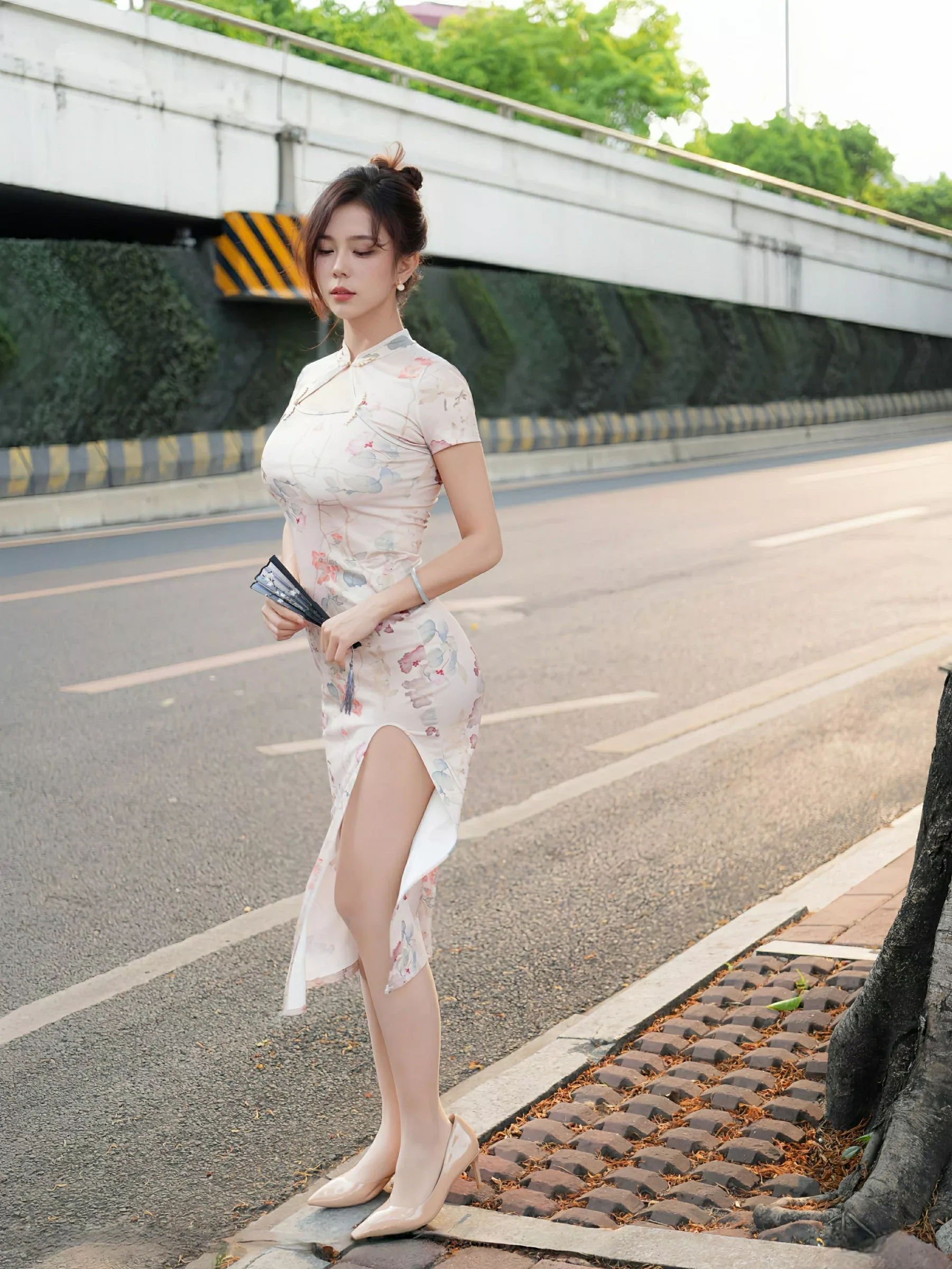 [XiuRen秀人网] 2025.06.17 No.10419 玫瑰我爱你 浅色旗袍 [79P] NO.7