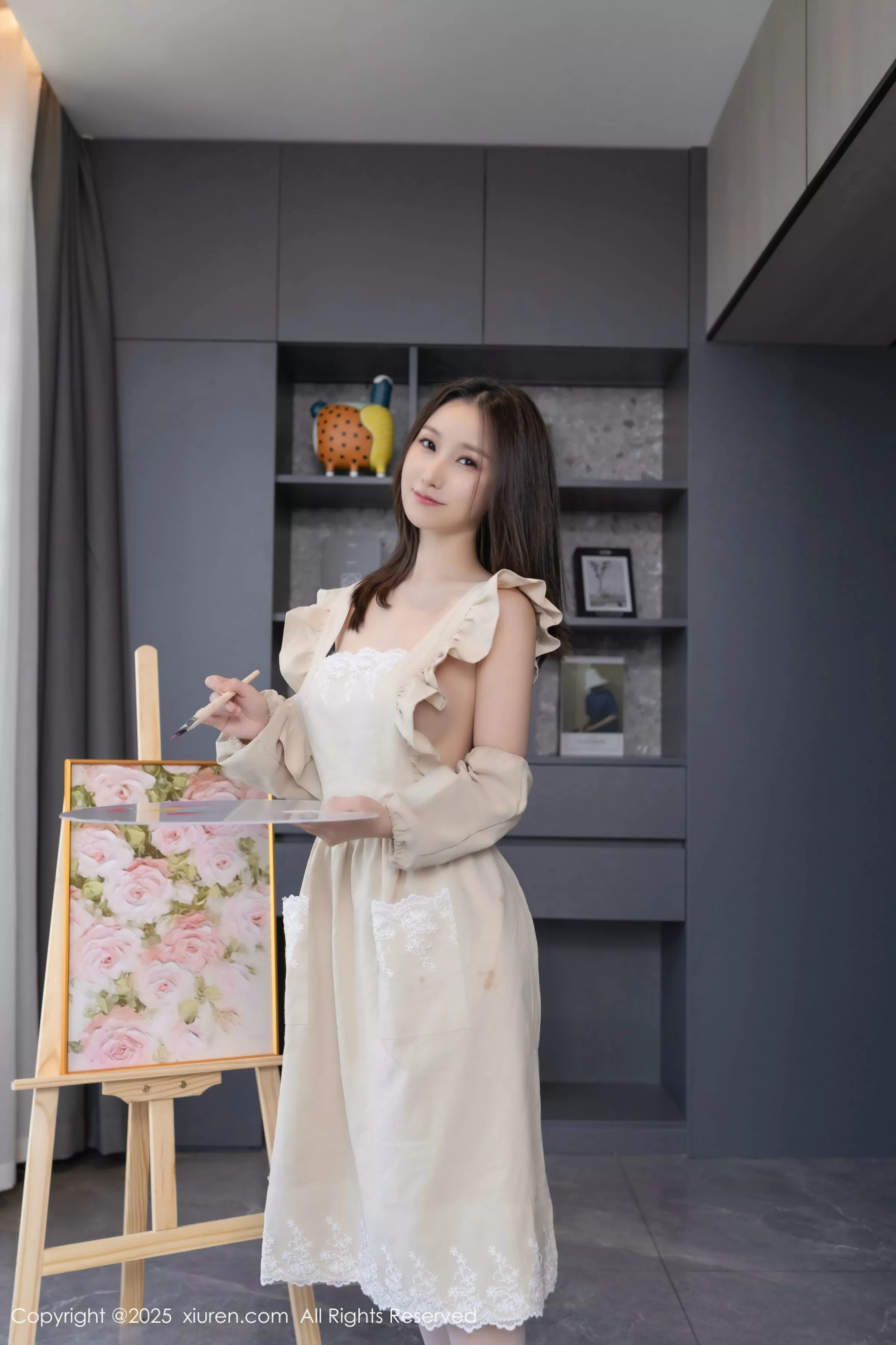 [XiuRen秀人网] 2025.05.21 No.10308 杏子Yada 白色丝袜 [81P] NO.1