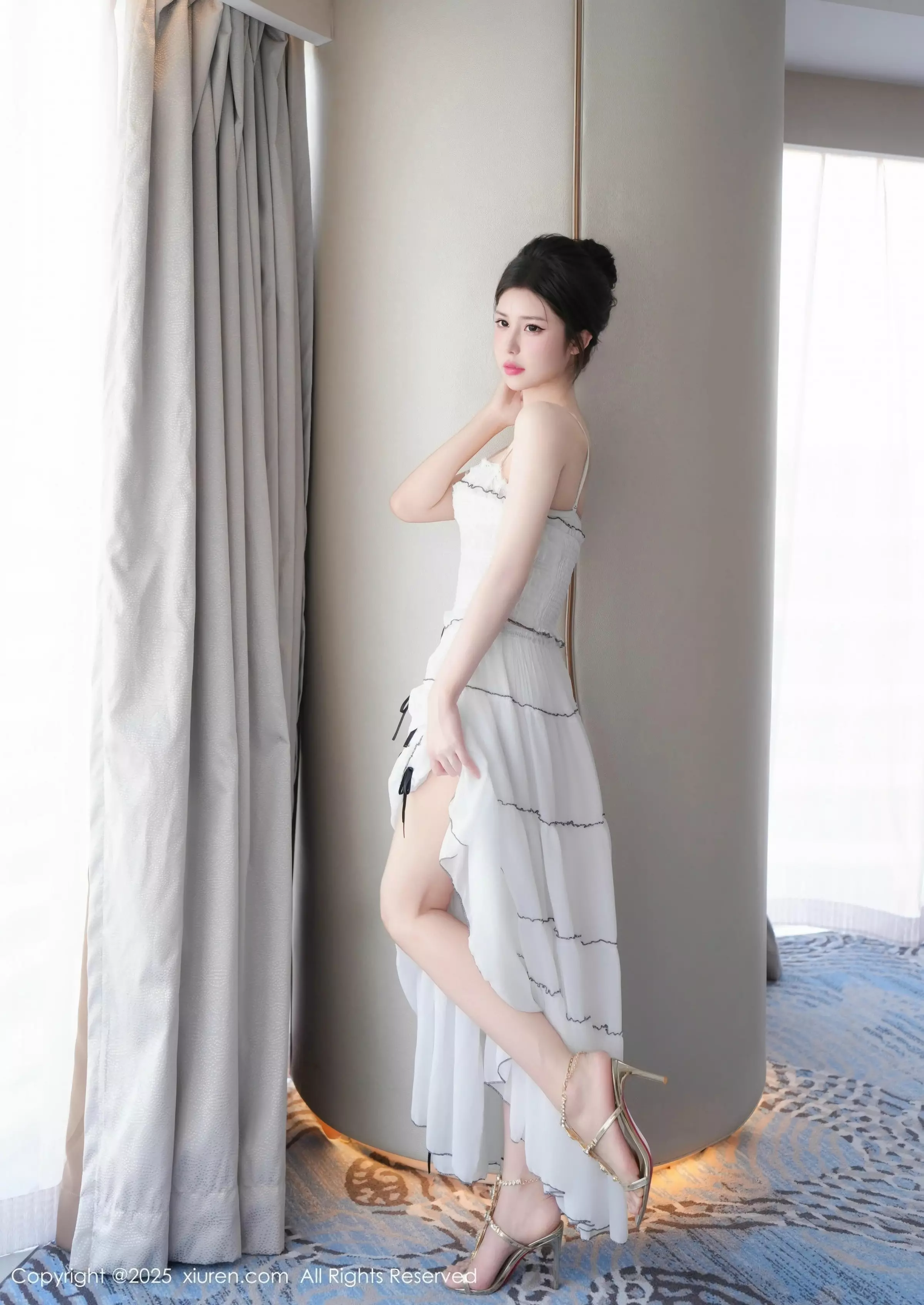 [XiuRen秀人网] 2025.05.22 No.10310 奶芙酱-EVA 白色连衣裙 [81P] NO.8